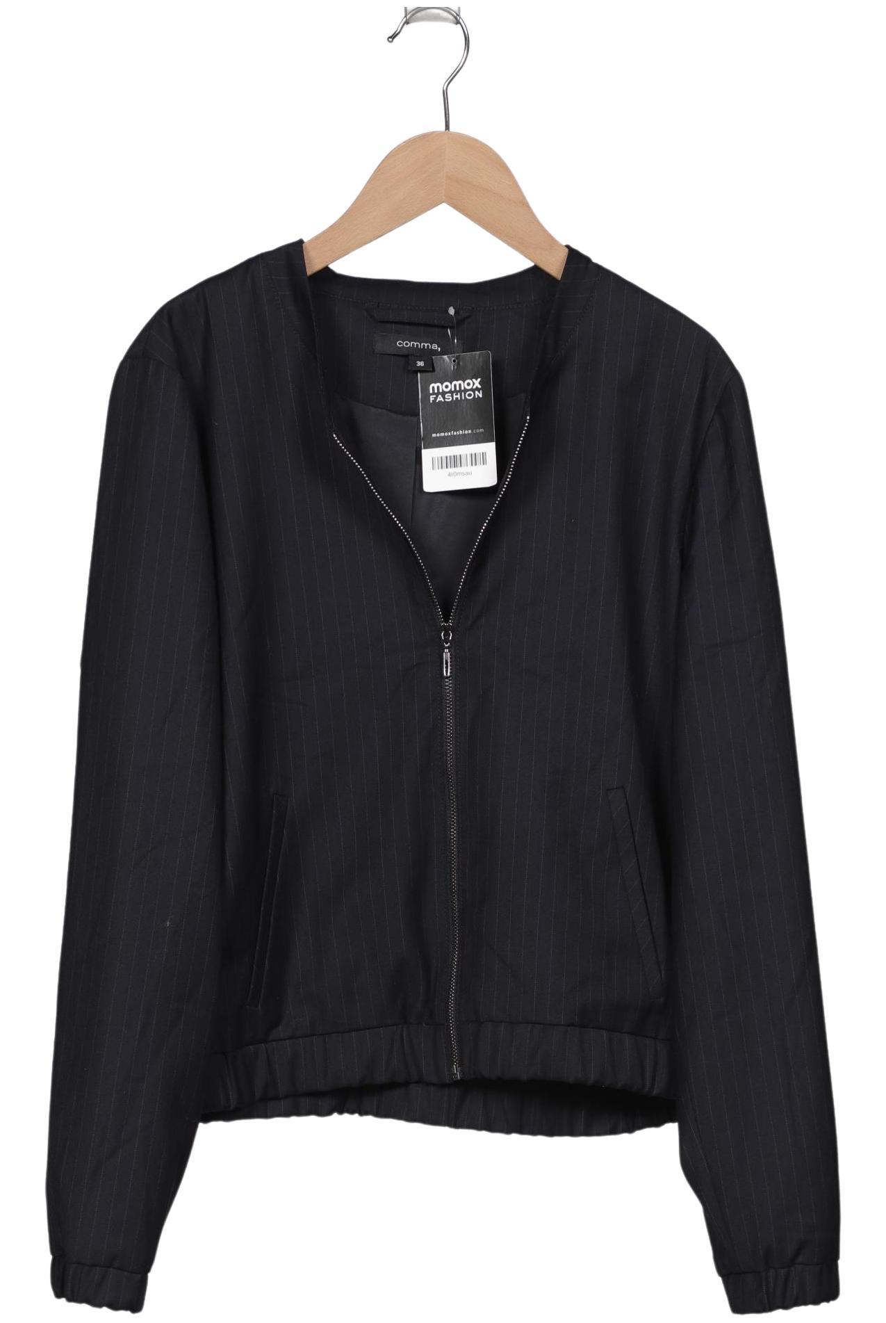 

Comma Damen Jacke, marineblau, Gr. 36