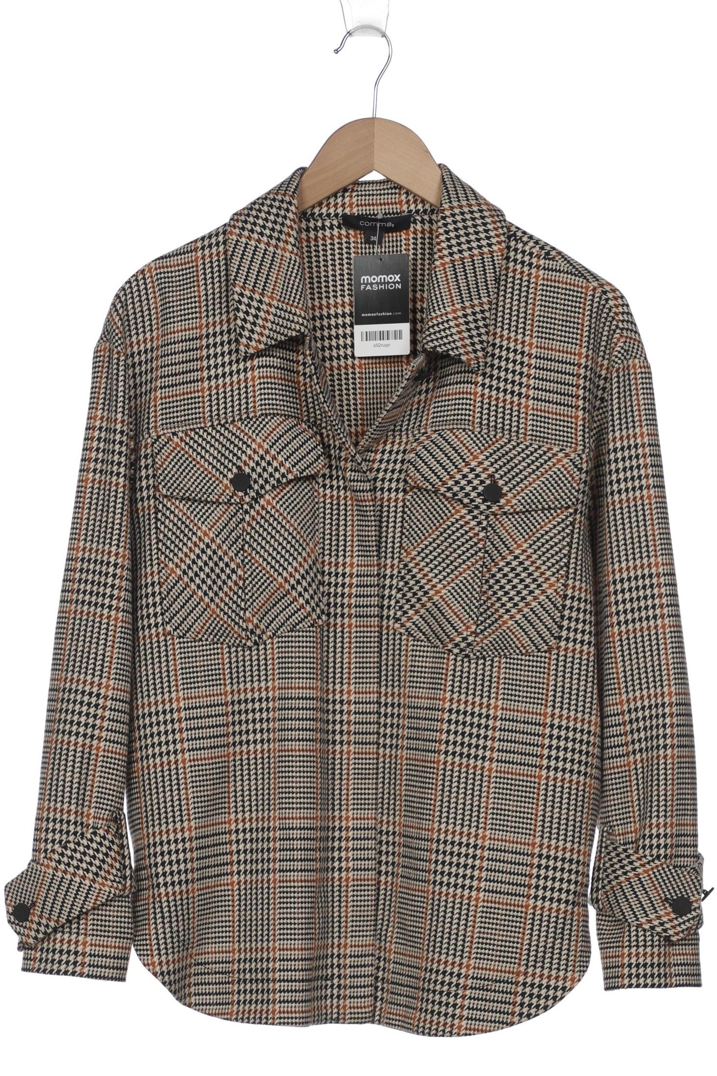 

Comma Damen Jacke, beige, Gr. 34