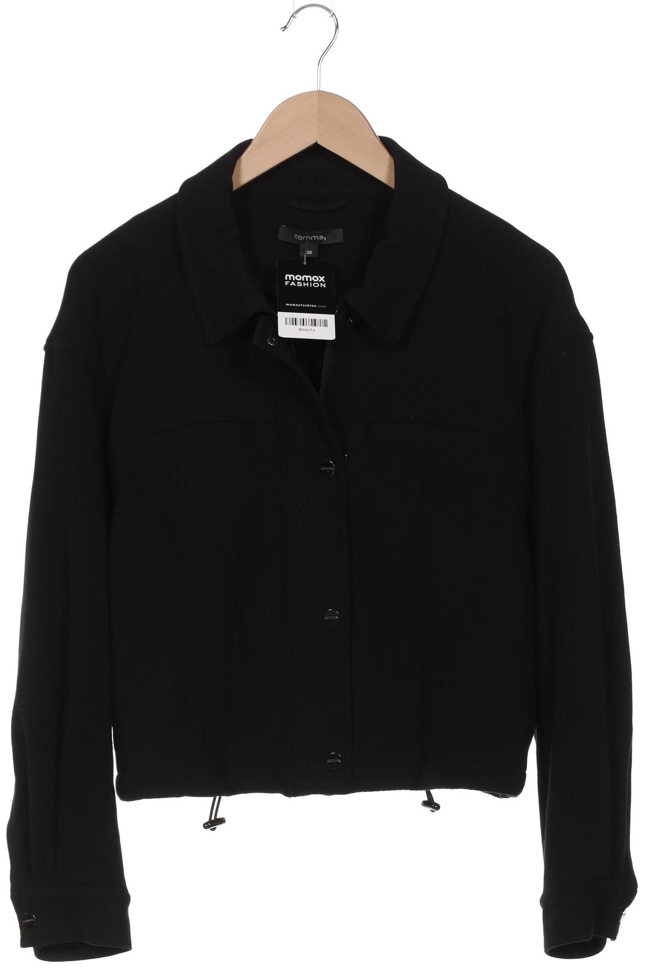 

Comma Damen Jacke, schwarz, Gr. 38