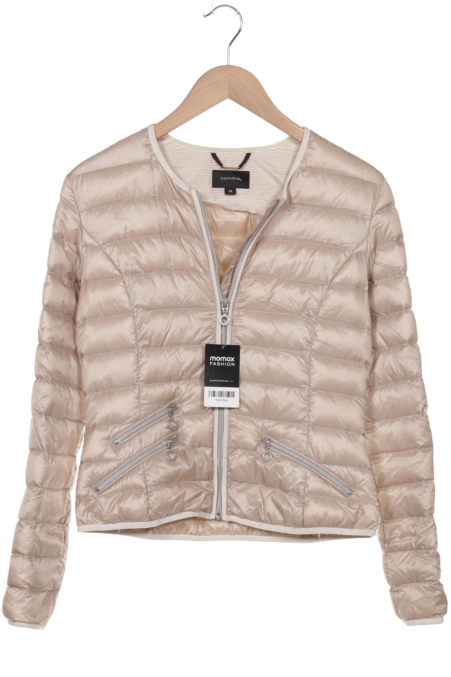

Comma Damen Jacke, beige, Gr. 34