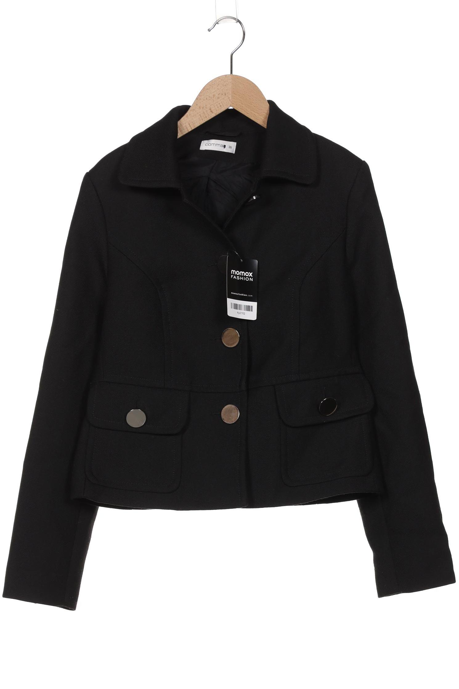 

Comma Damen Jacke, schwarz, Gr. 36