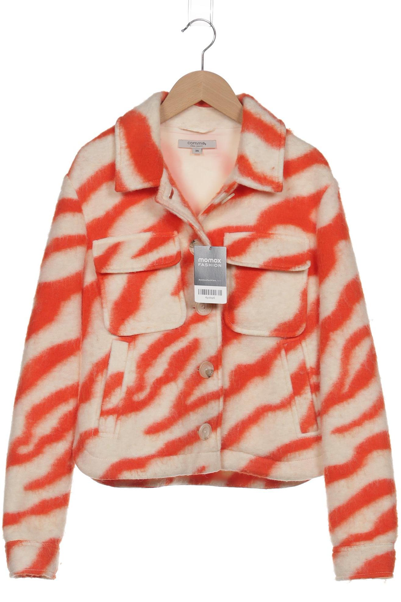 

Comma Damen Jacke, orange, Gr. 34