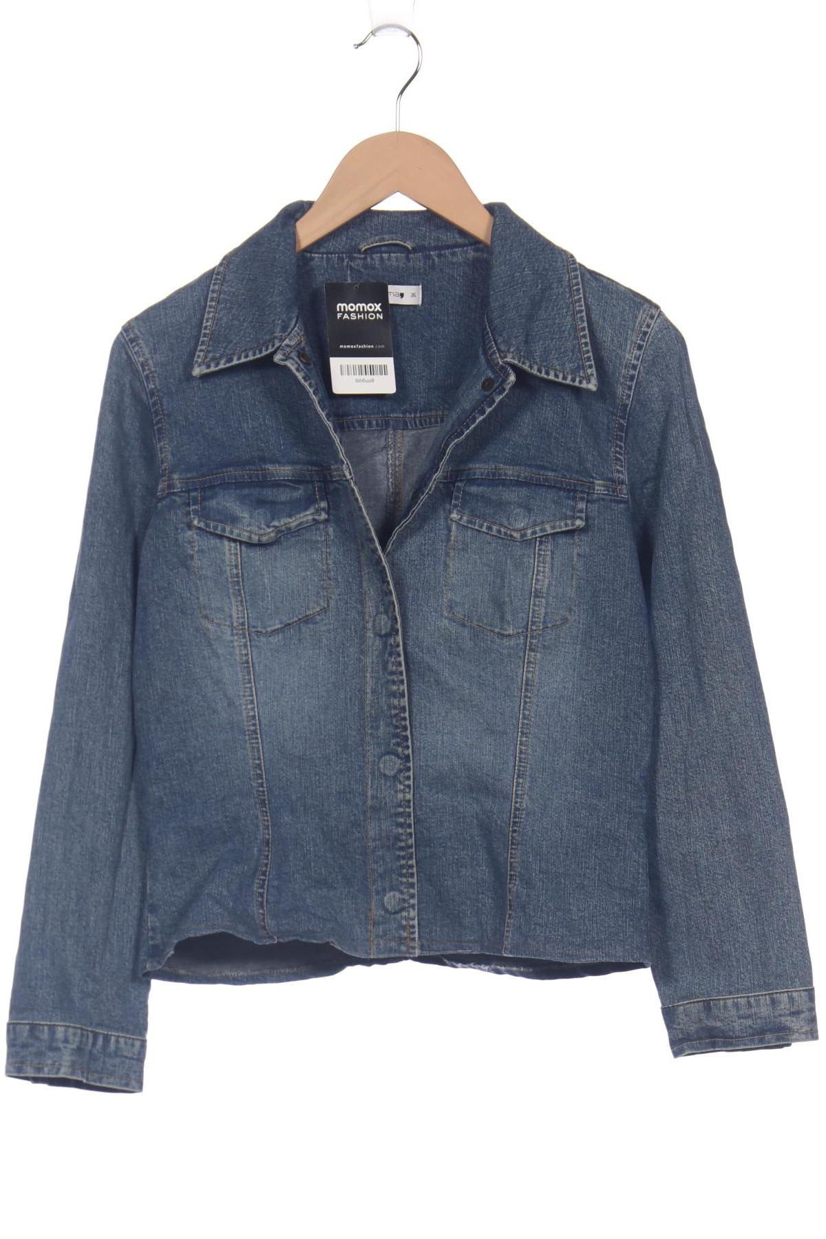 

Comma Damen Jacke, blau, Gr. 36