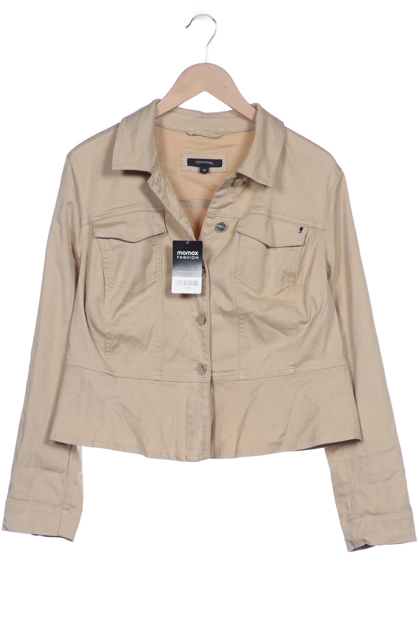 

Comma Damen Jacke, beige, Gr. 44