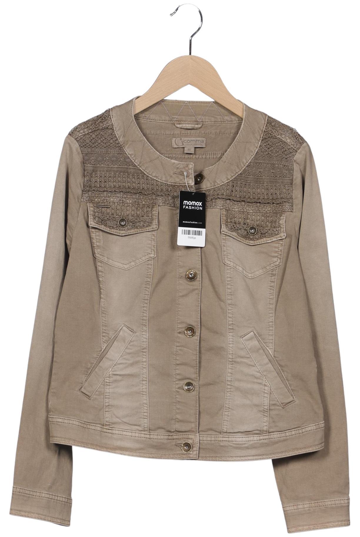 

Comma Damen Jacke, braun, Gr. 40