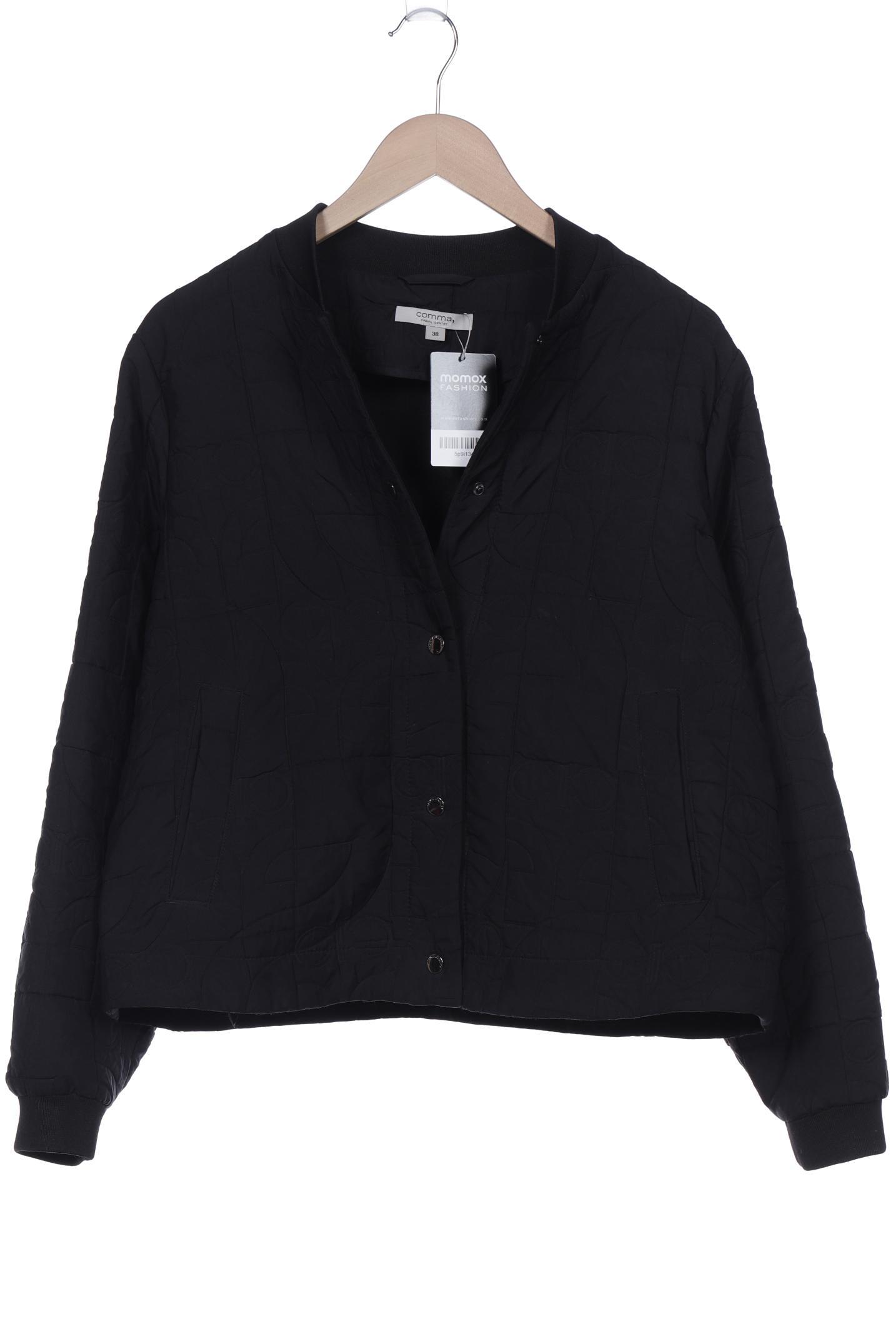 

Comma Damen Jacke, schwarz, Gr. 38