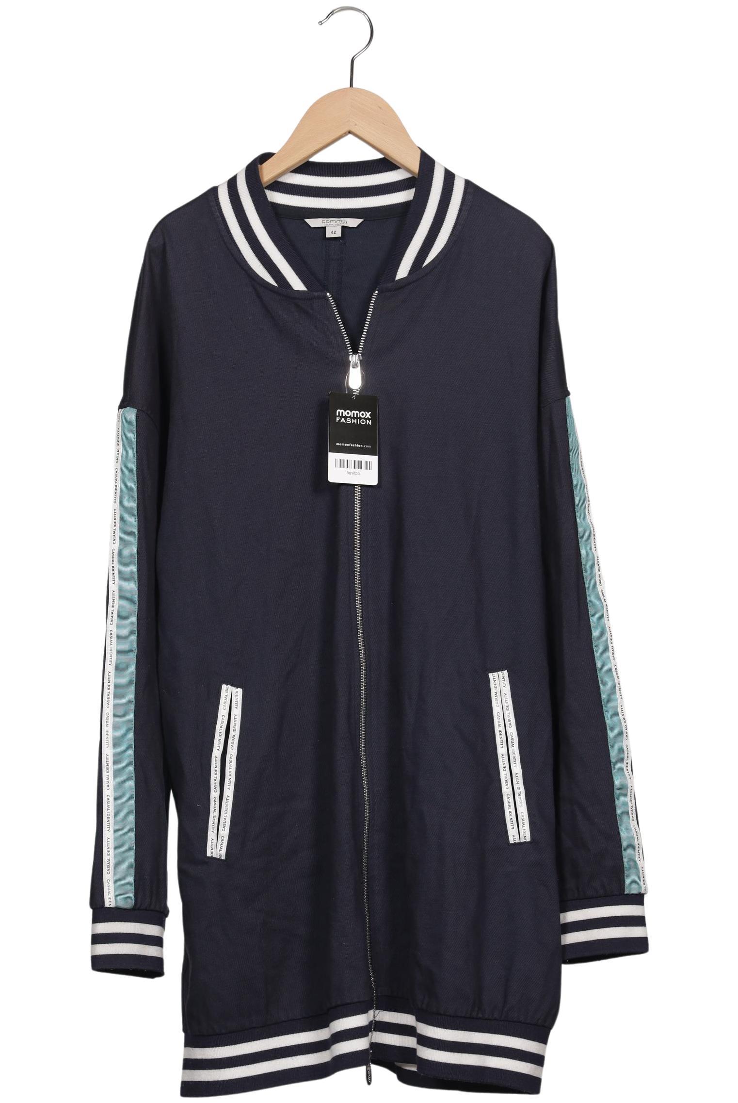 

Comma Damen Jacke, marineblau, Gr. 42