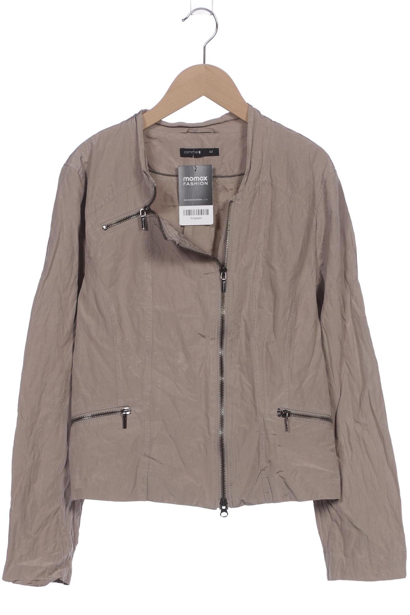 

Comma Damen Jacke, beige, Gr. 42