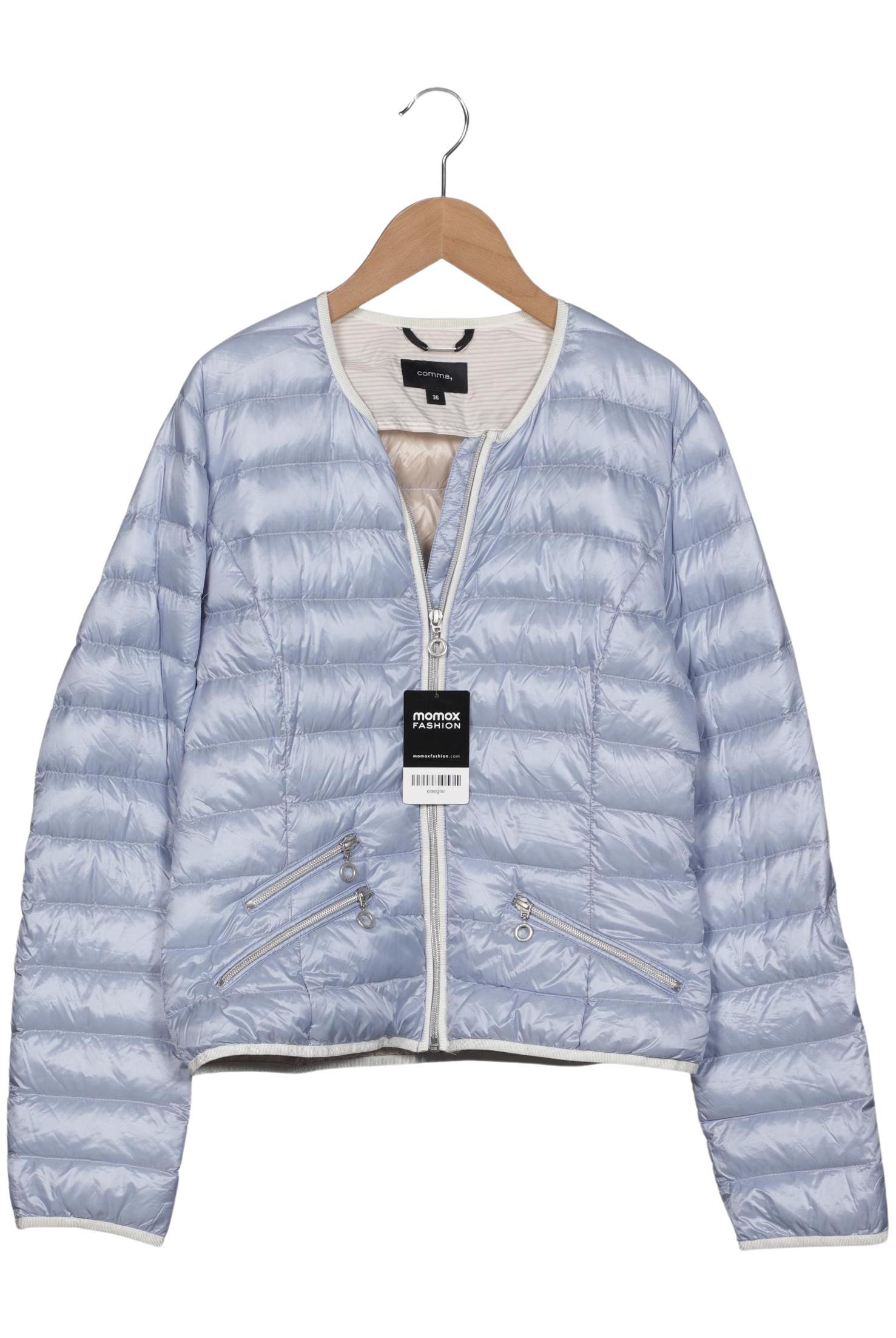 

Comma Damen Jacke, hellblau, Gr. 36