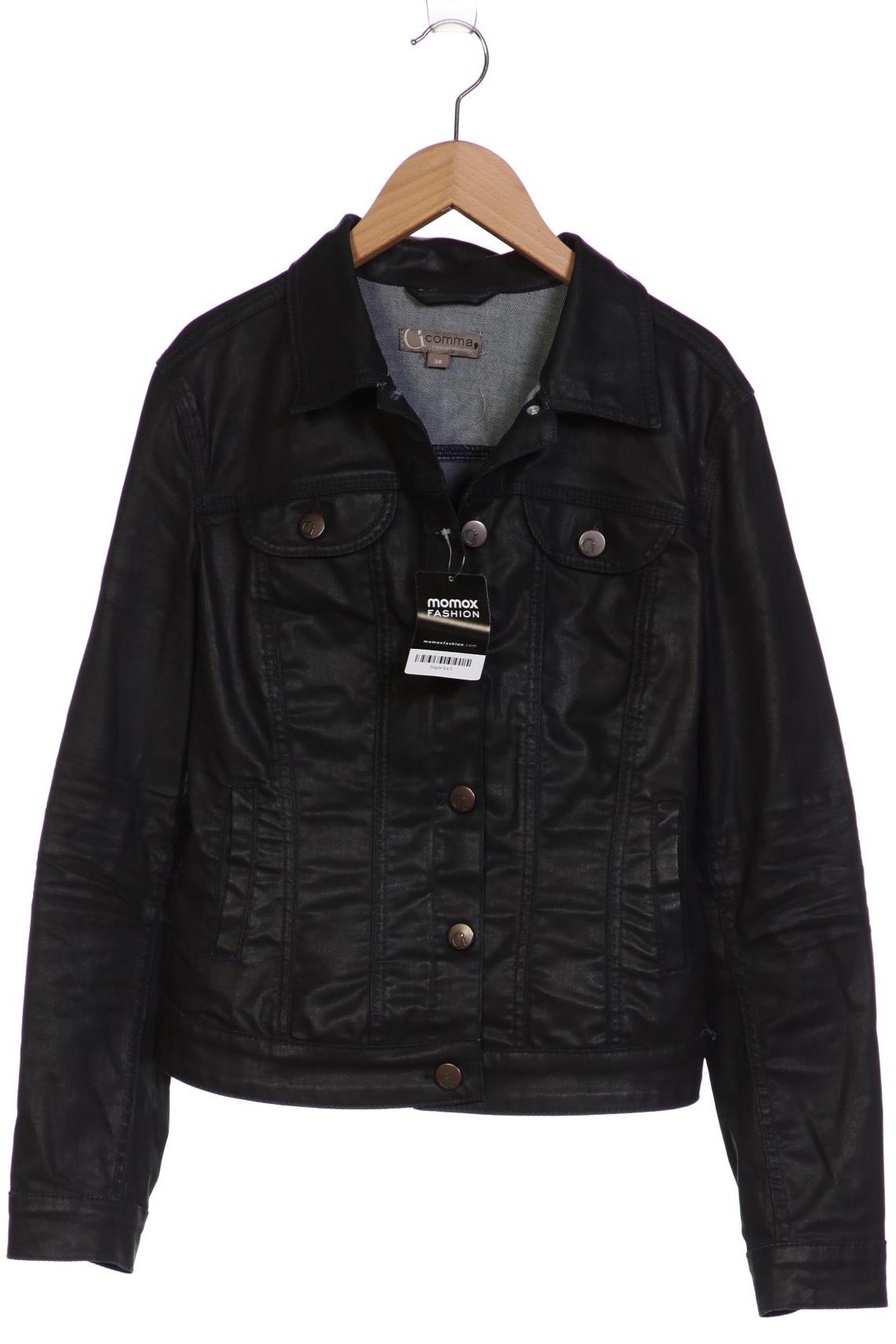 

Comma Damen Jacke, marineblau, Gr. 36