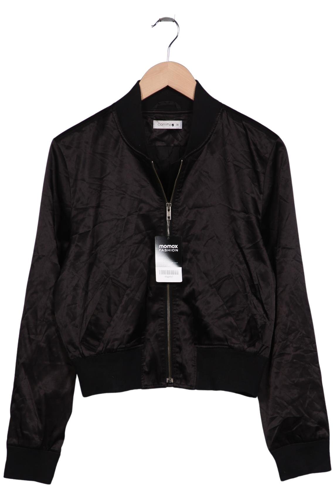 

Comma Damen Jacke, schwarz, Gr. 38