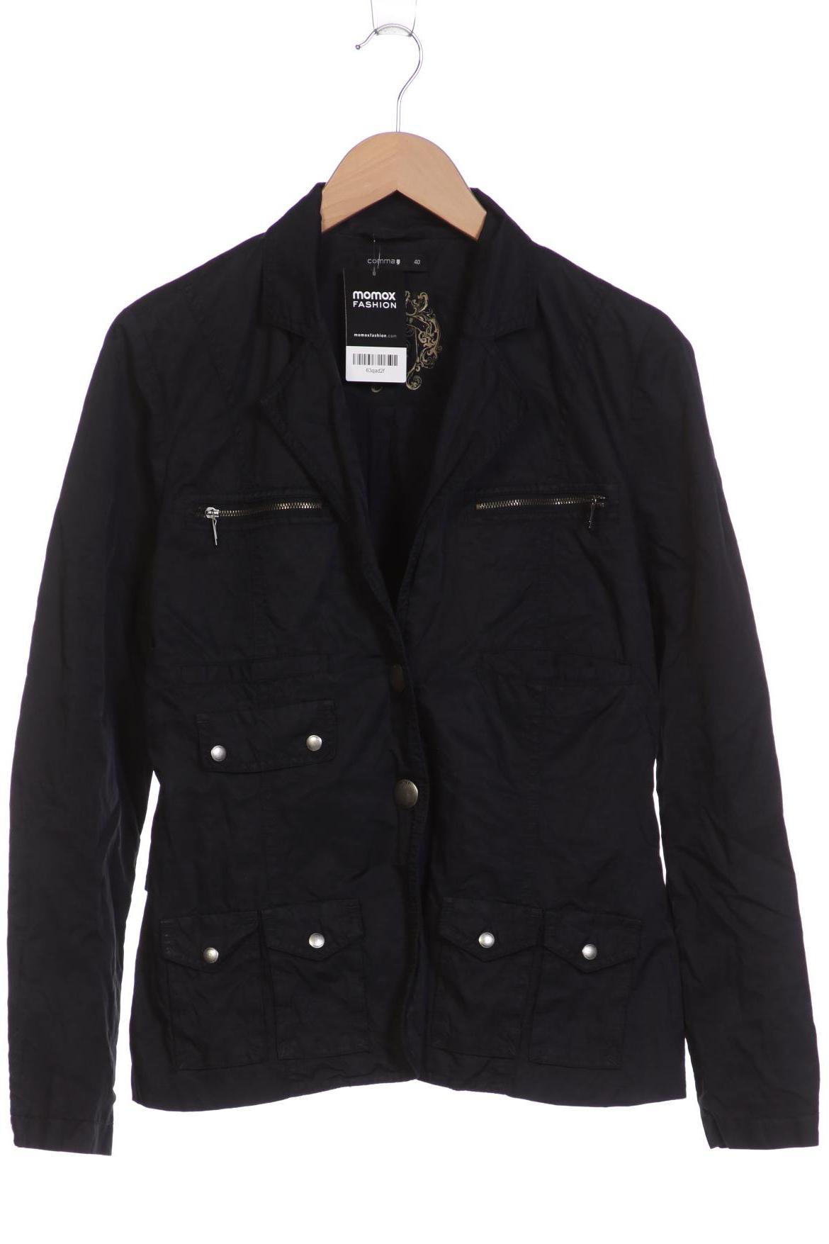 

Comma Damen Jacke, marineblau, Gr. 40