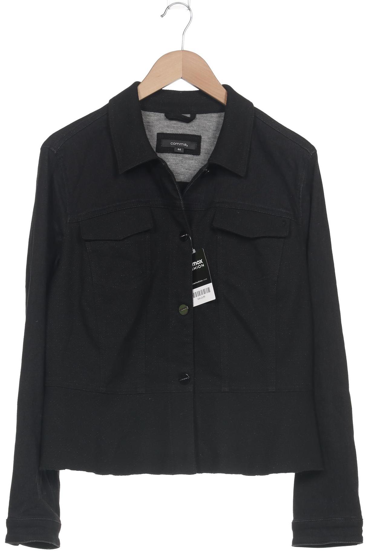 

Comma Damen Jacke, schwarz, Gr. 44