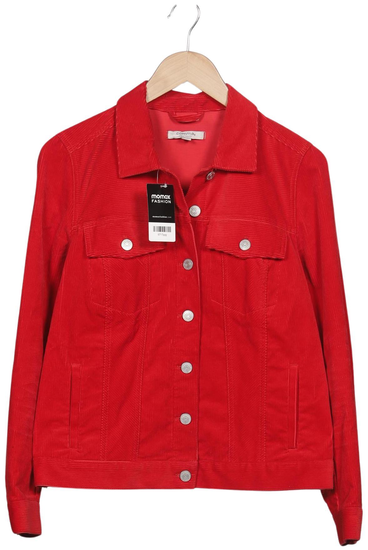 

Comma Damen Jacke, rot, Gr. 38
