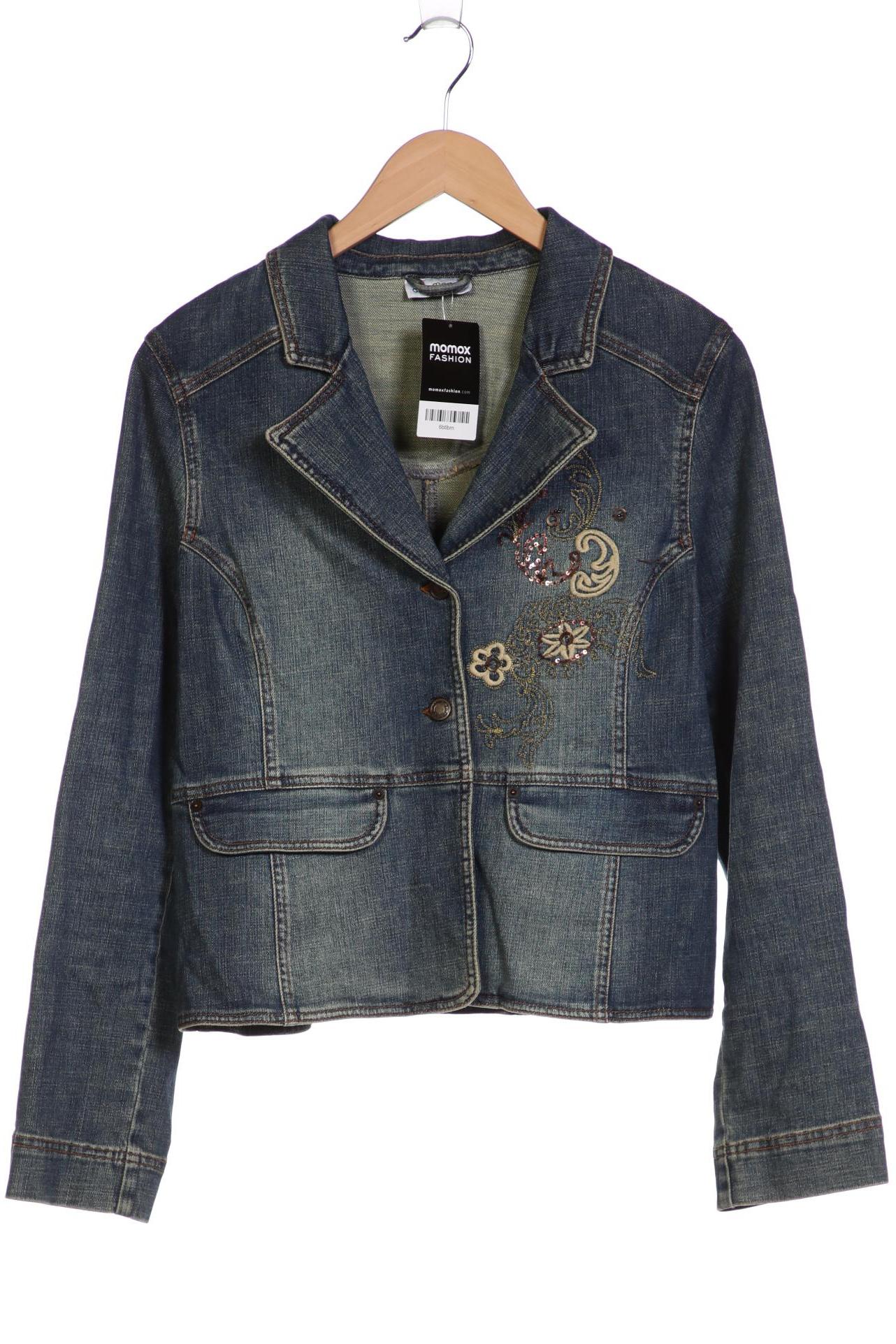 

Comma Damen Jacke, blau, Gr. 42