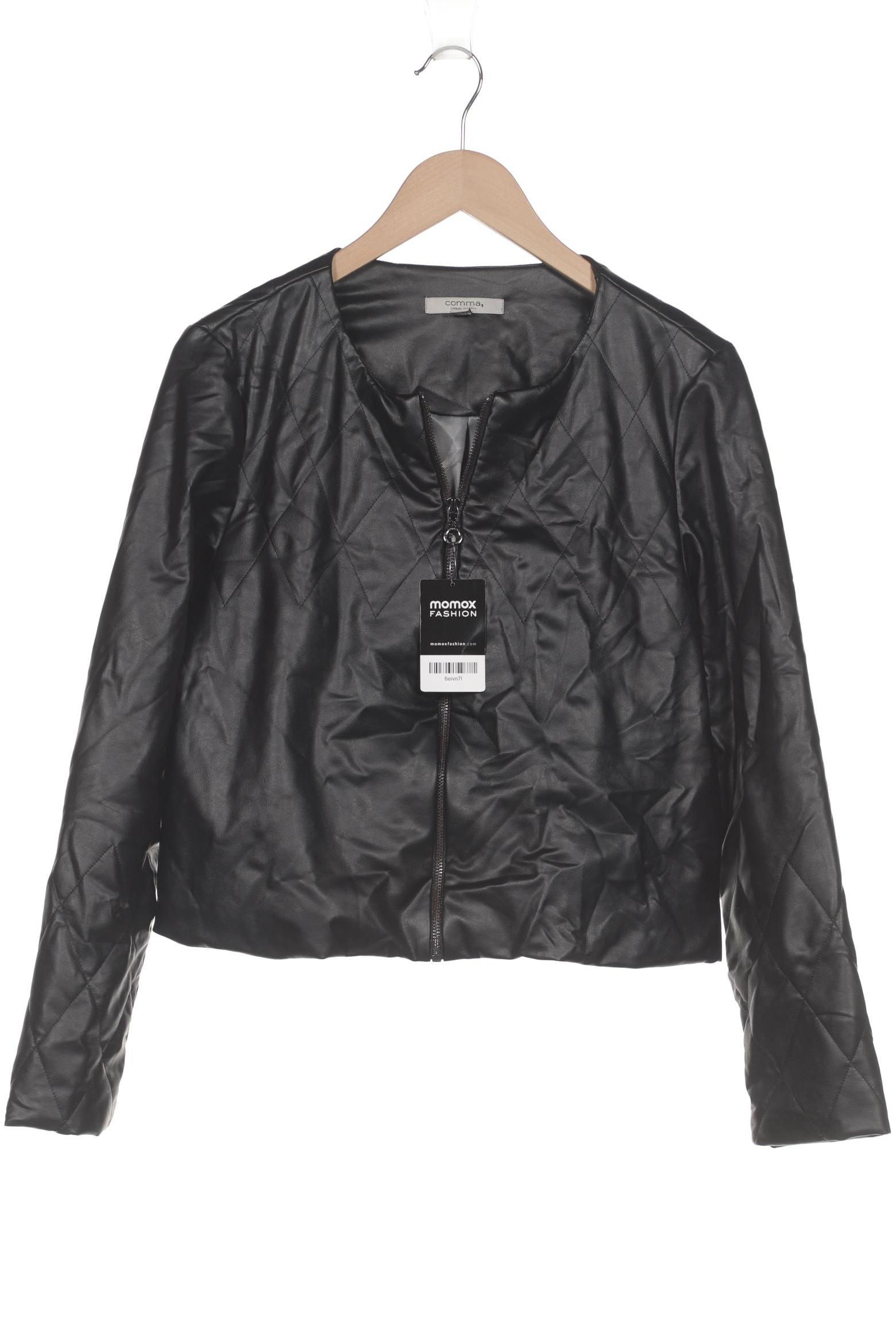 

Comma Damen Jacke, schwarz, Gr. 38