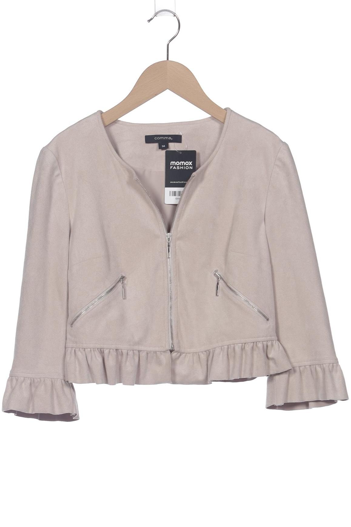 

Comma Damen Jacke, cremeweiß, Gr. 34