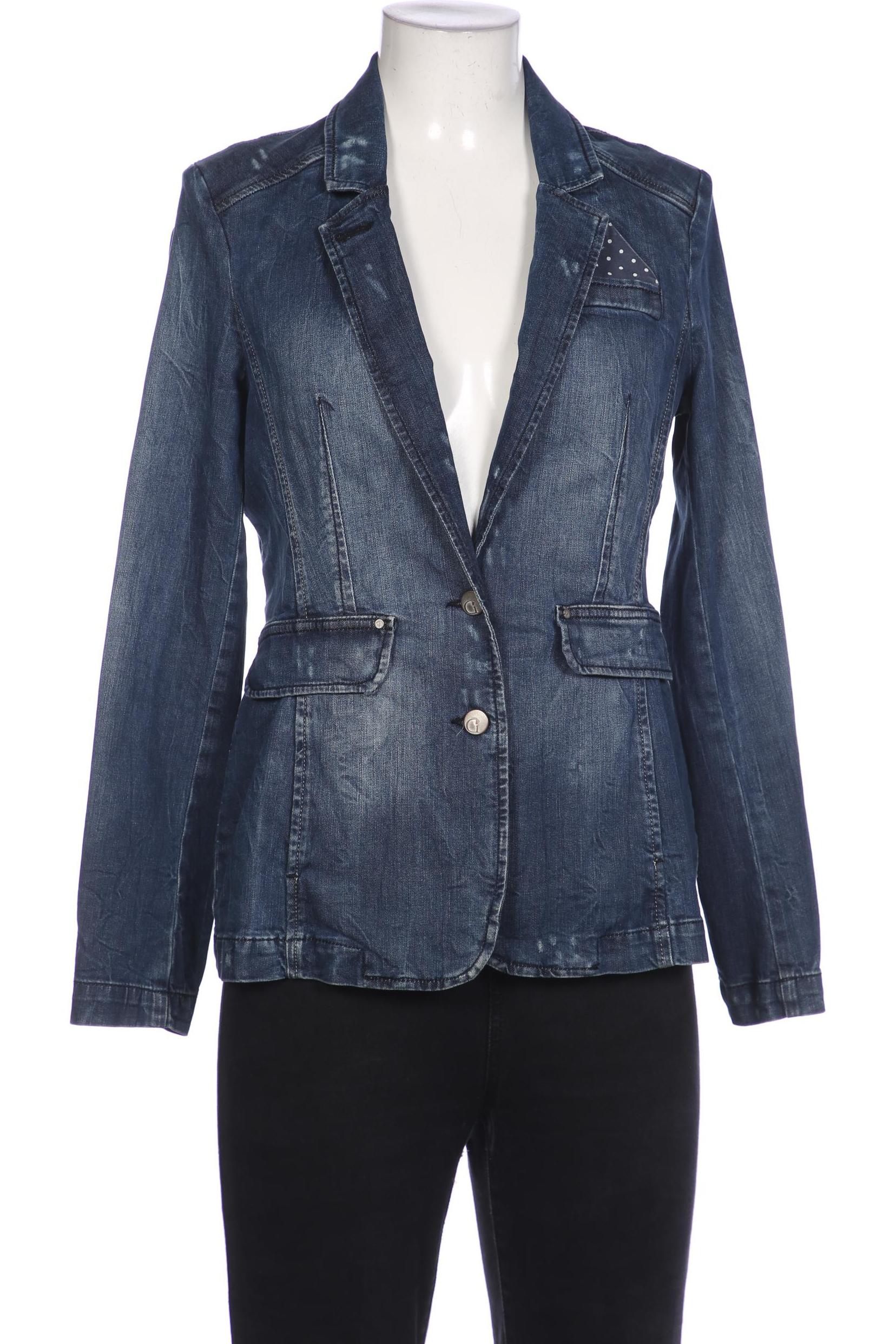 

Comma Damen Jacke, marineblau, Gr. 38