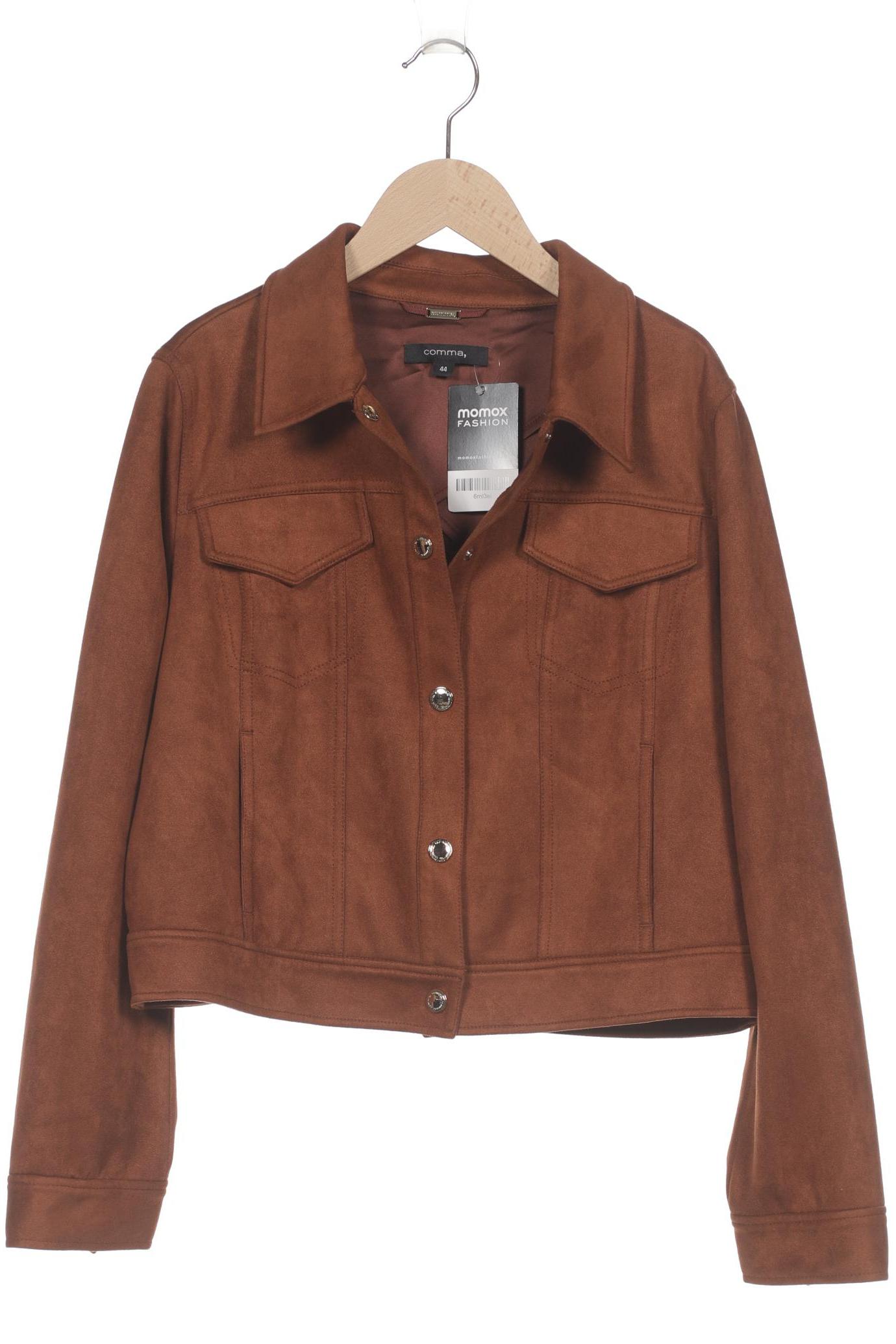 

Comma Damen Jacke, braun, Gr. 44