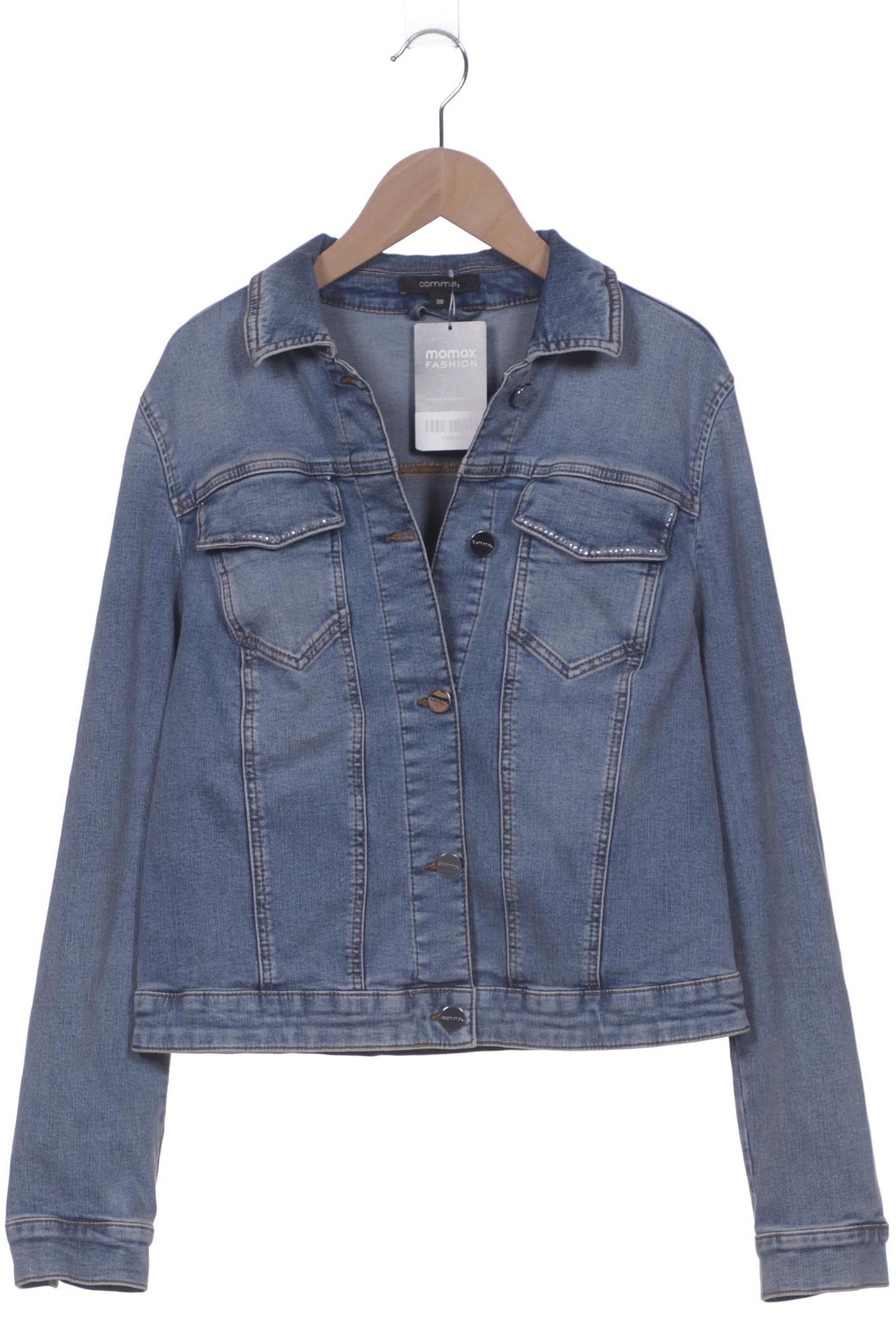 

Comma Damen Jacke, blau, Gr. 38