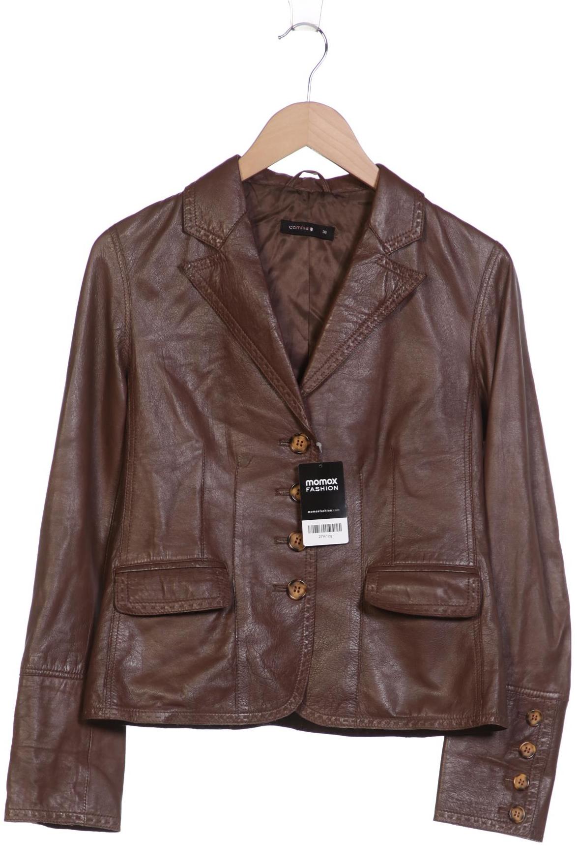 

Comma Damen Jacke, braun, Gr. 36