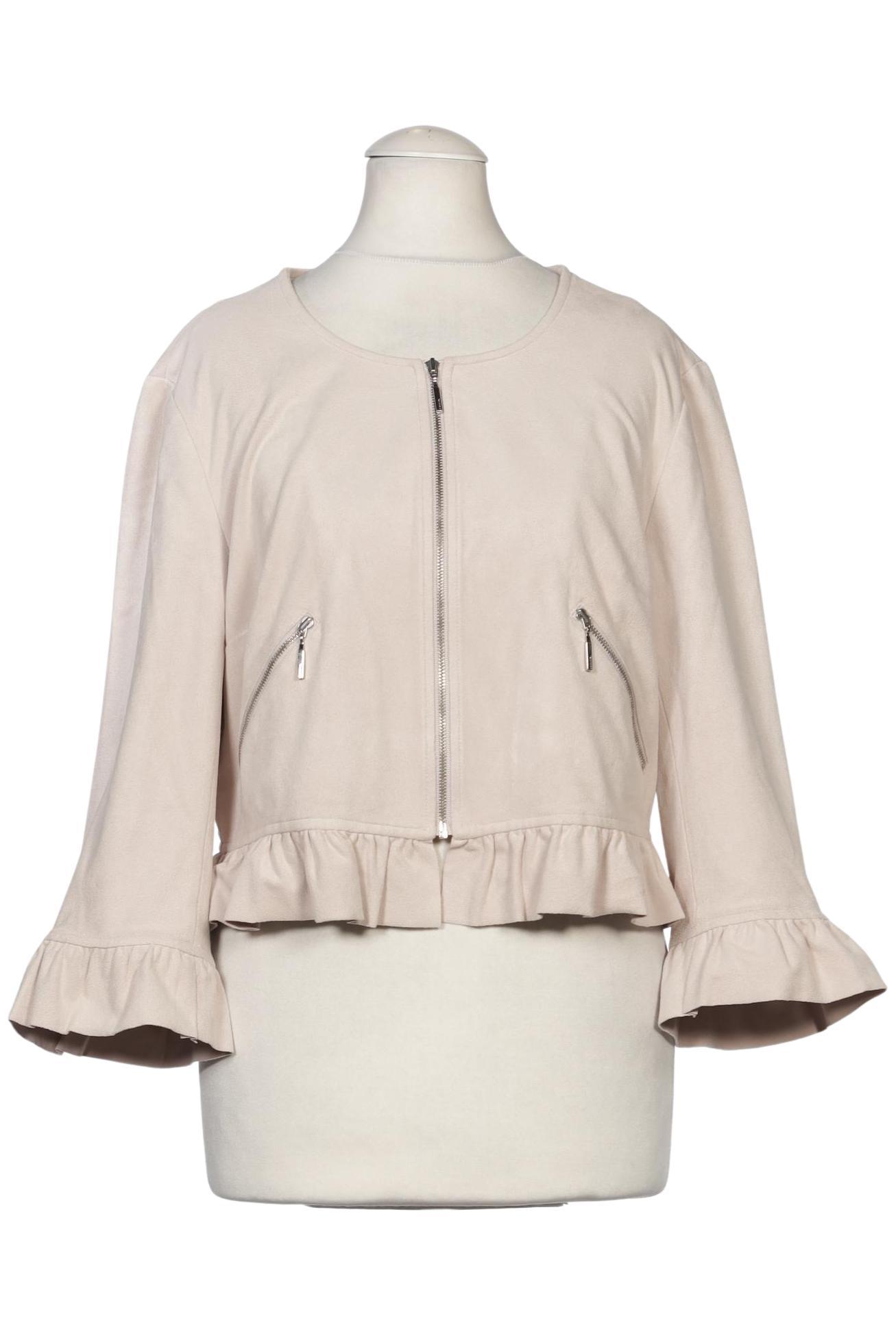 

Comma Damen Jacke, beige, Gr. 38