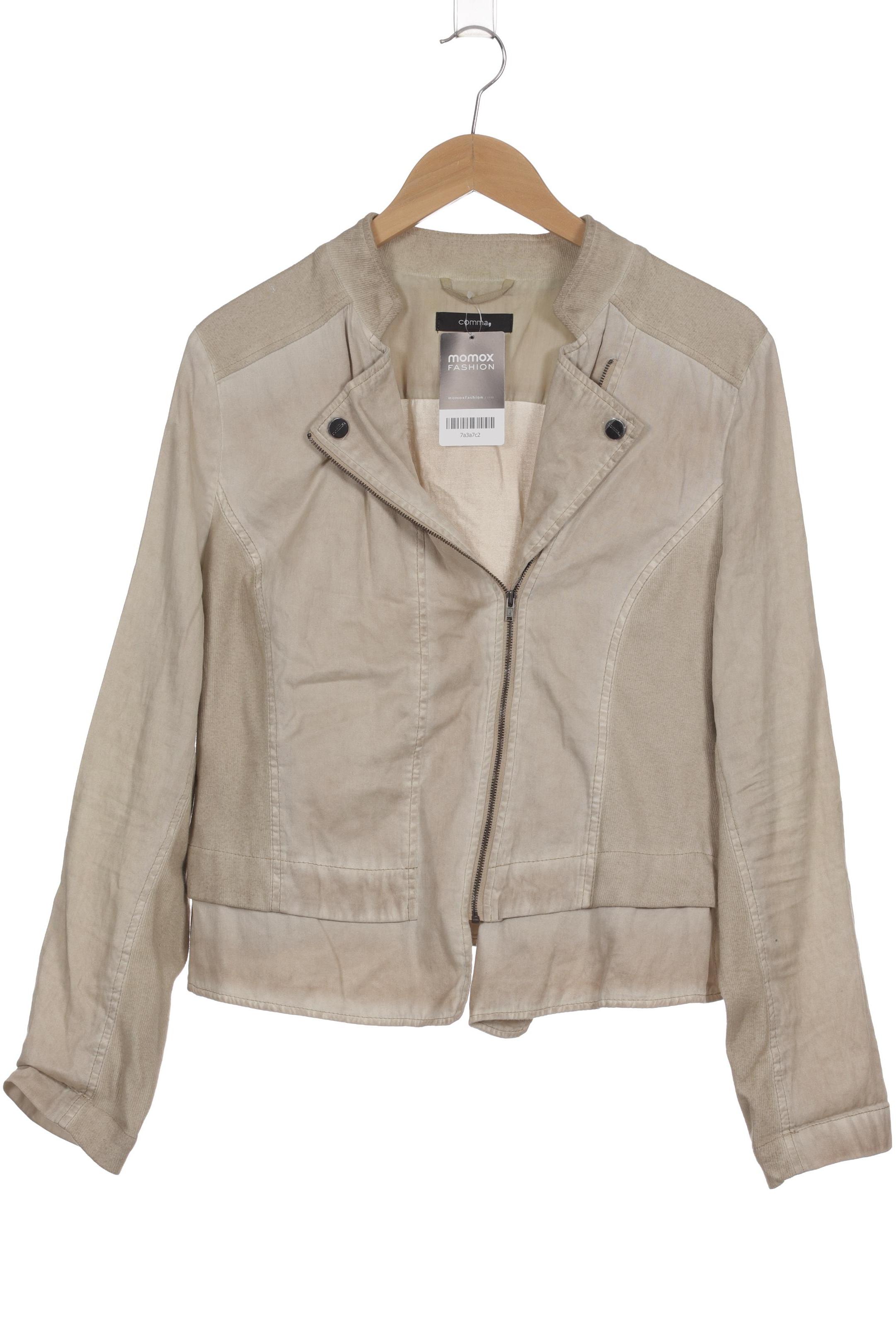 

Comma Damen Jacke, beige, Gr. 44