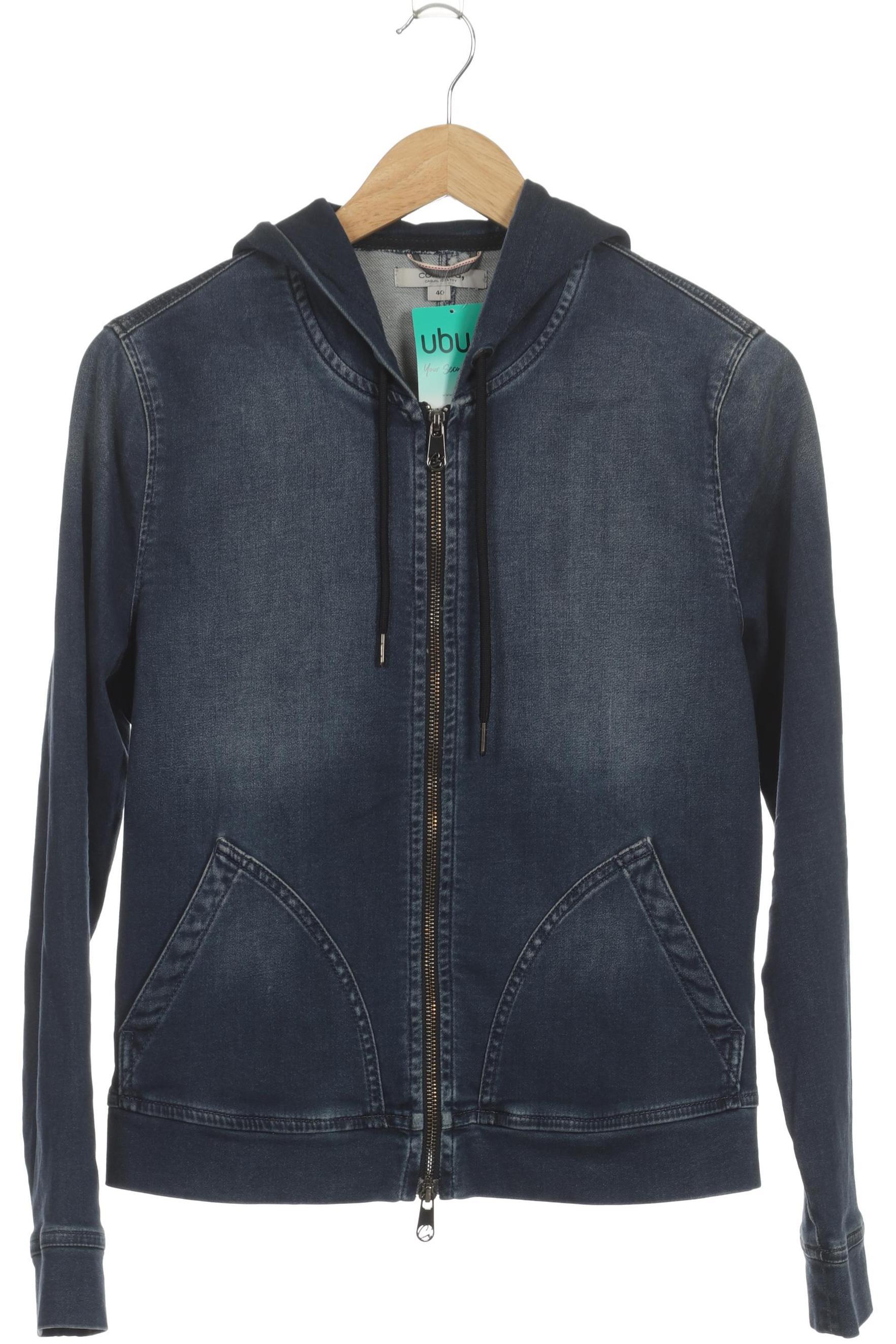 

Comma Damen Jacke, blau, Gr. 40