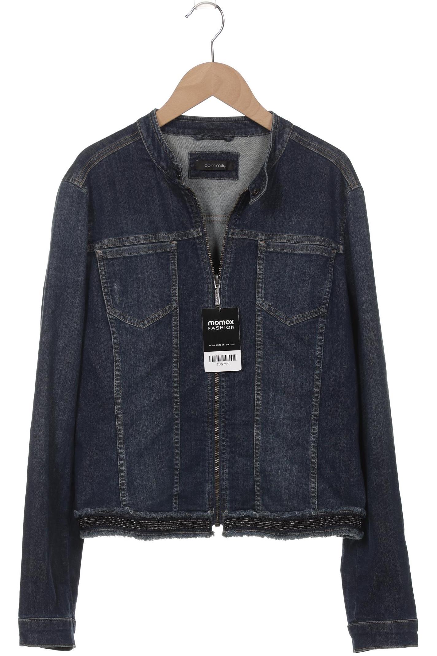 

Comma Damen Jacke, marineblau, Gr. 40