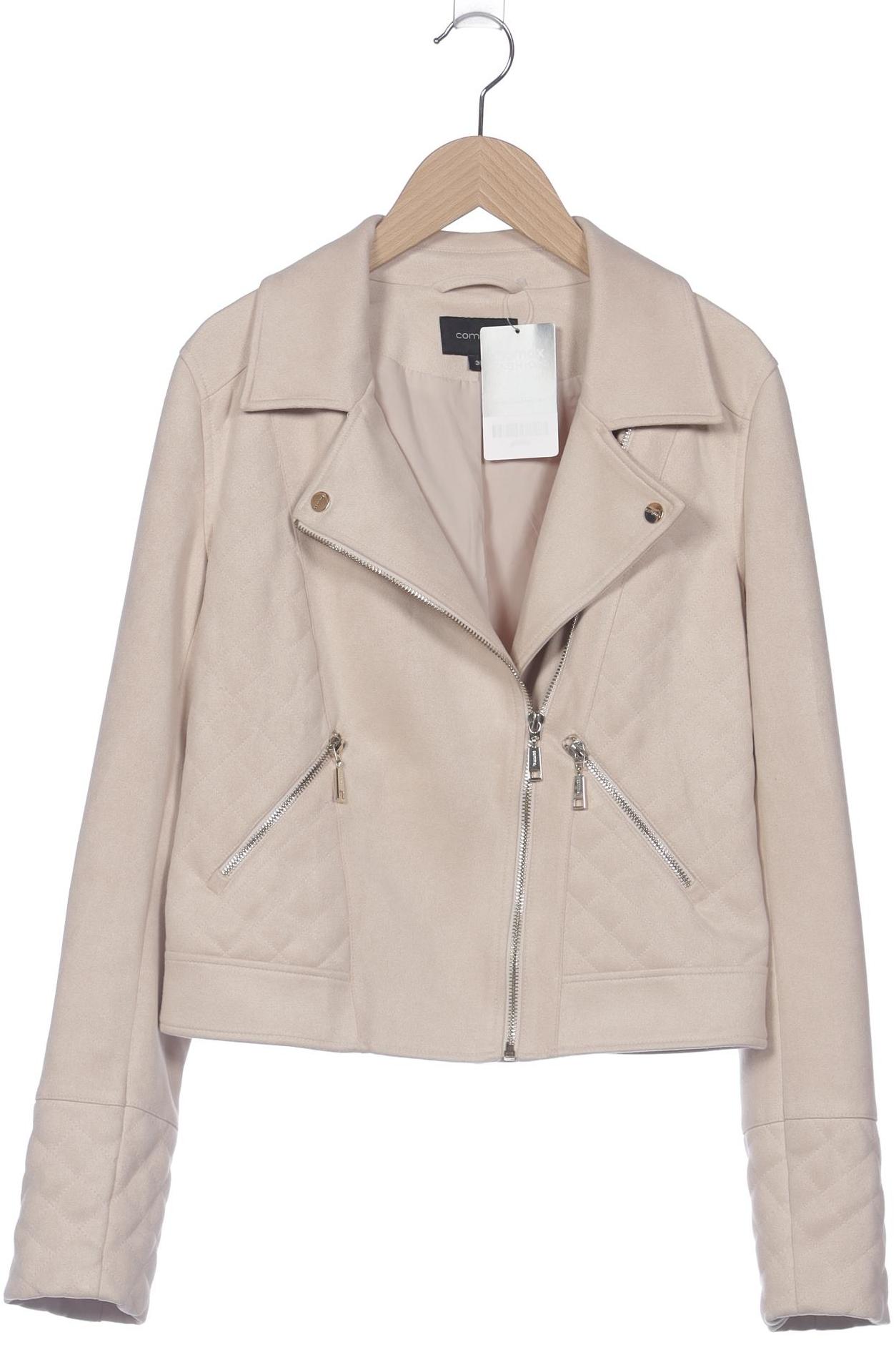 

Comma Damen Jacke, beige, Gr. 36