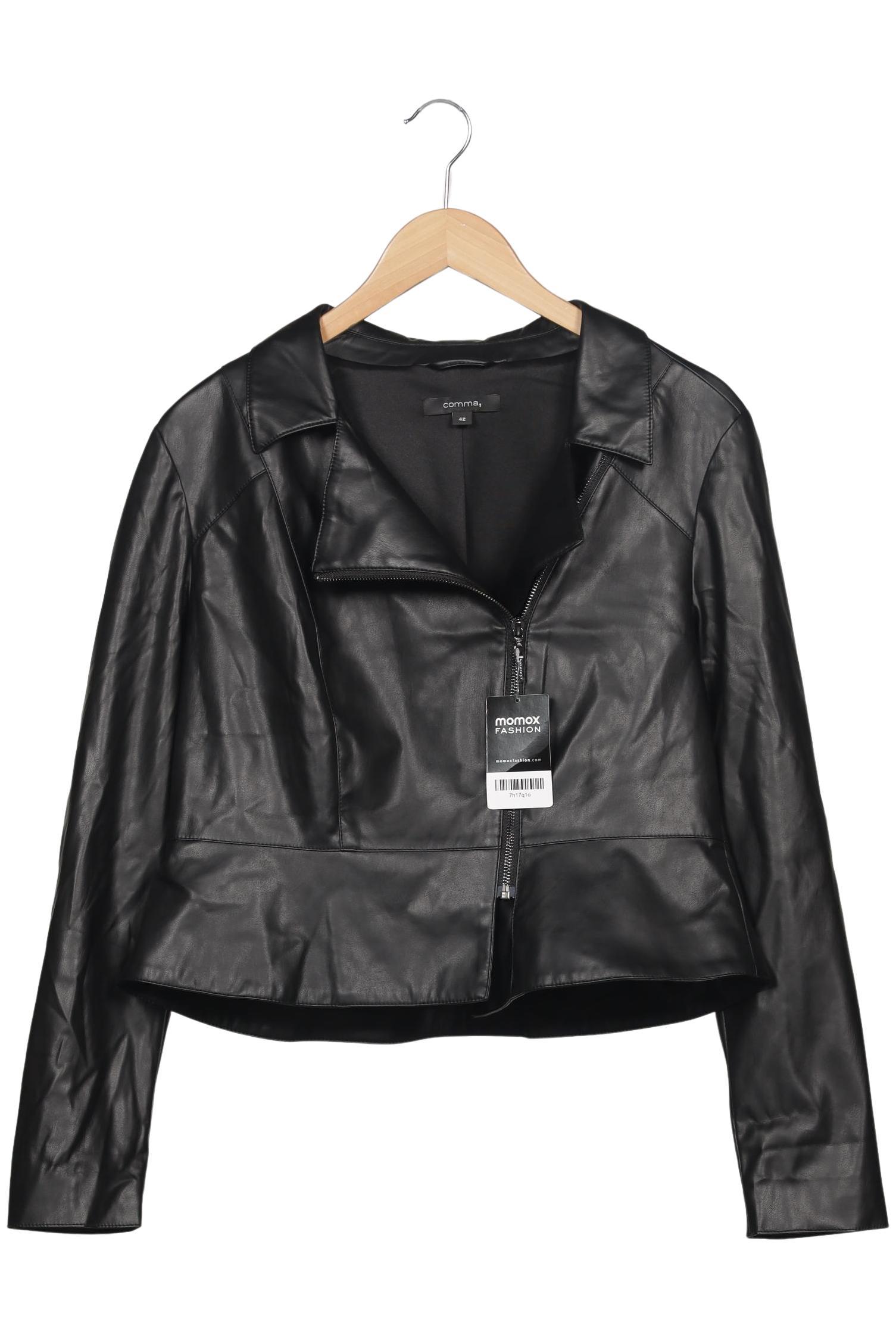 

Comma Damen Jacke, schwarz, Gr. 42