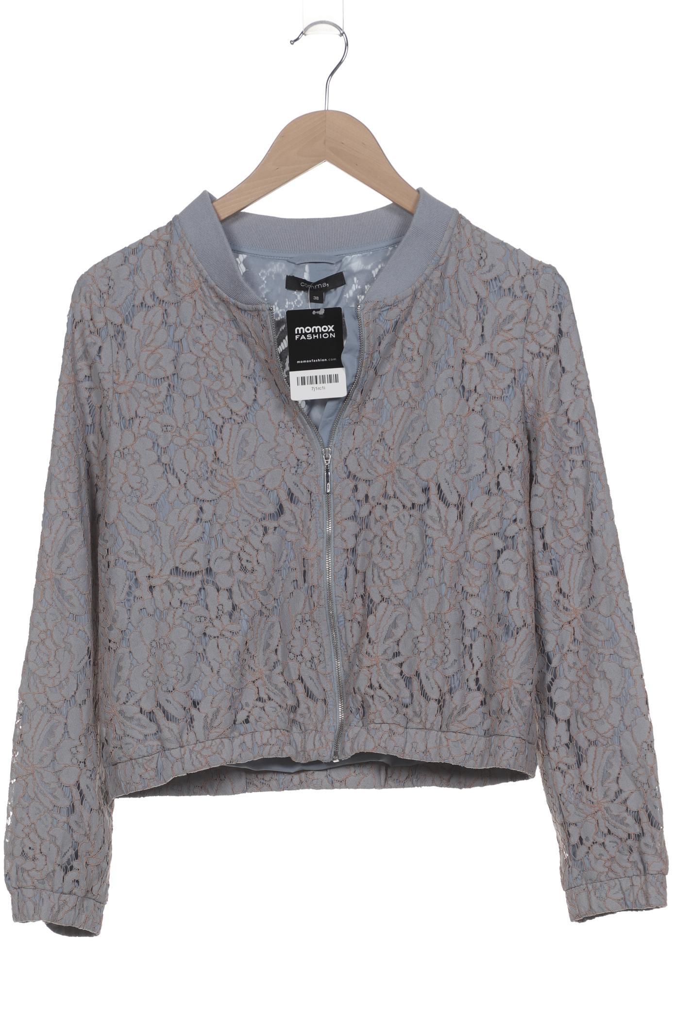 

Comma Damen Jacke, blau, Gr. 38