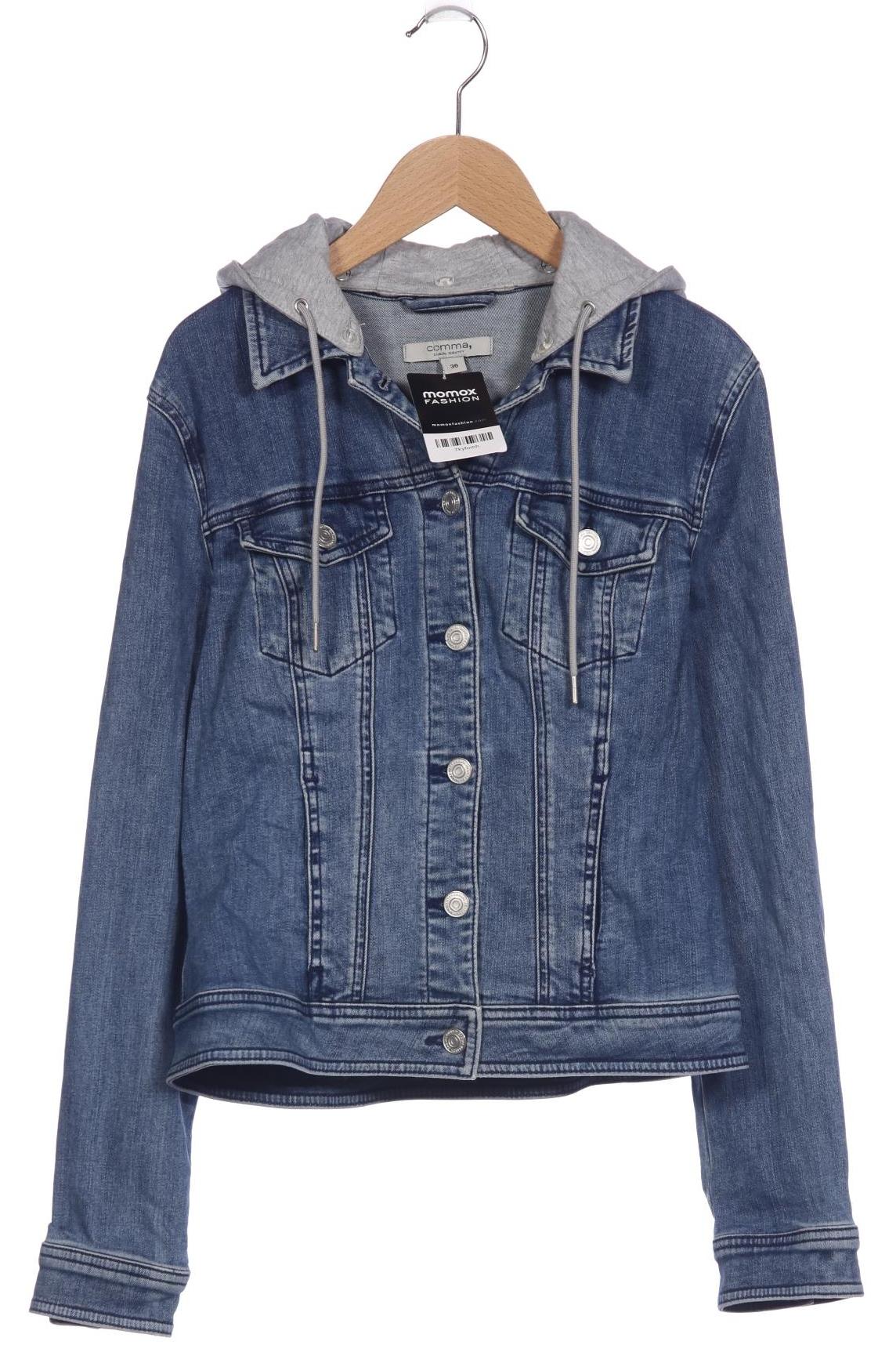 

Comma Damen Jacke, blau, Gr. 36