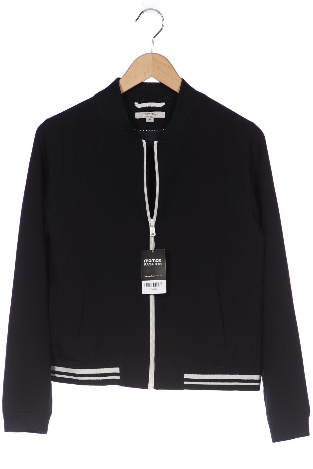 

Comma Damen Jacke, schwarz, Gr. 38