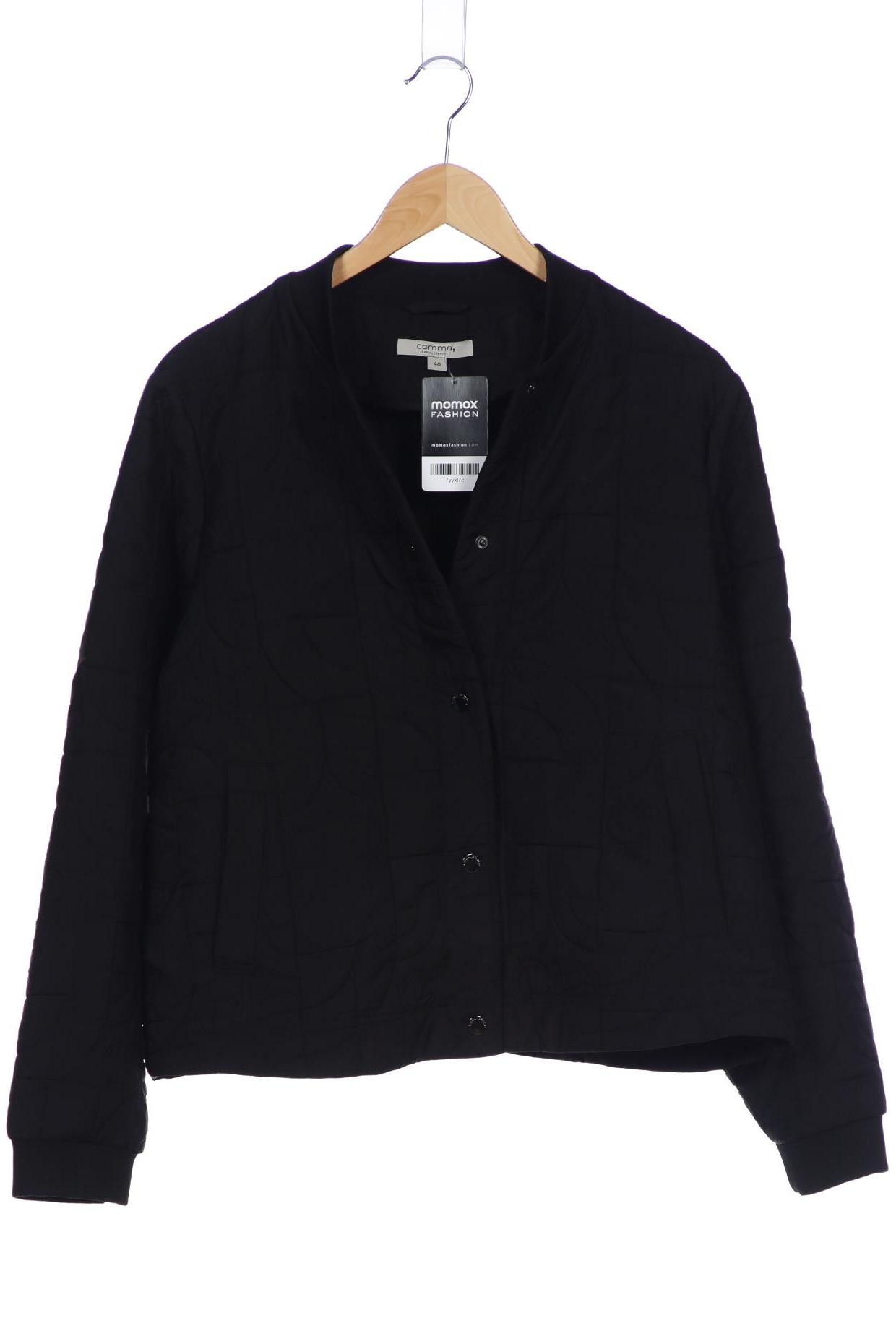 

Comma Damen Jacke, schwarz, Gr. 40