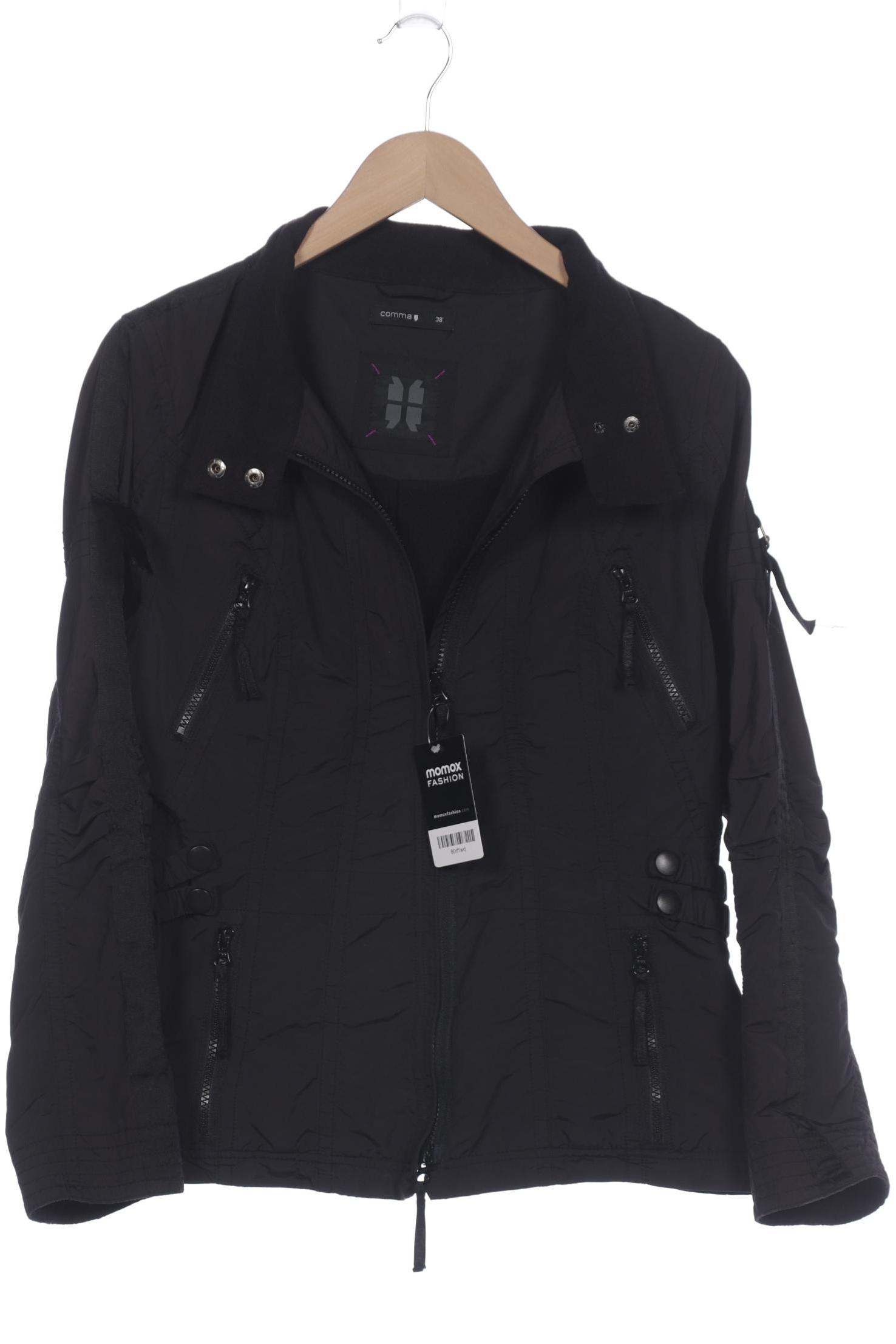 

Comma Damen Jacke, schwarz, Gr. 38