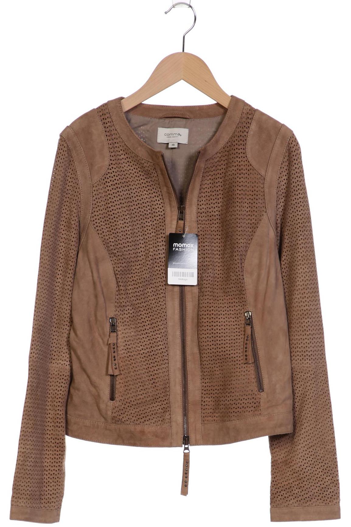 

Comma Damen Jacke, braun, Gr. 36