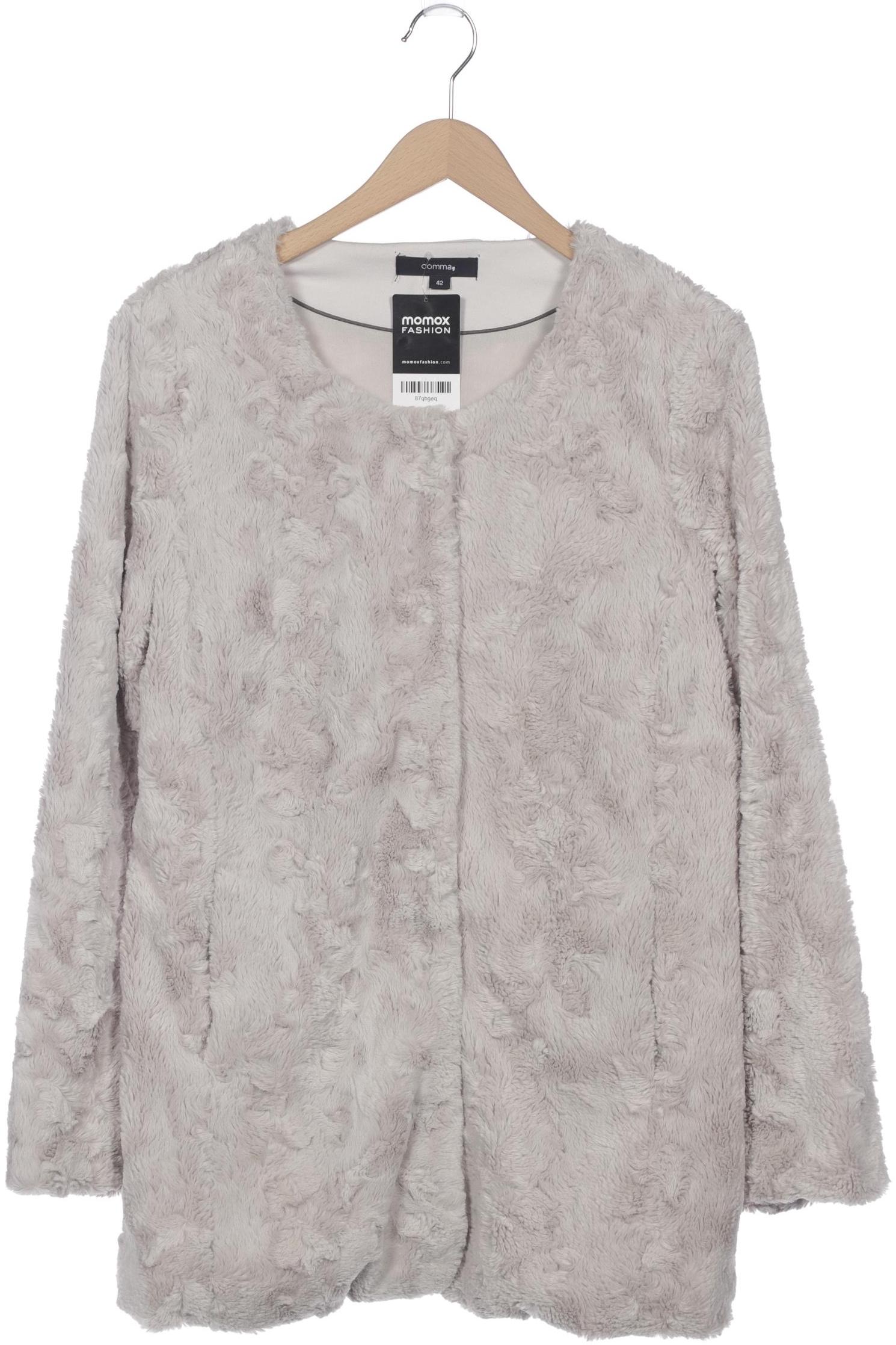 

Comma Damen Jacke, beige, Gr. 42
