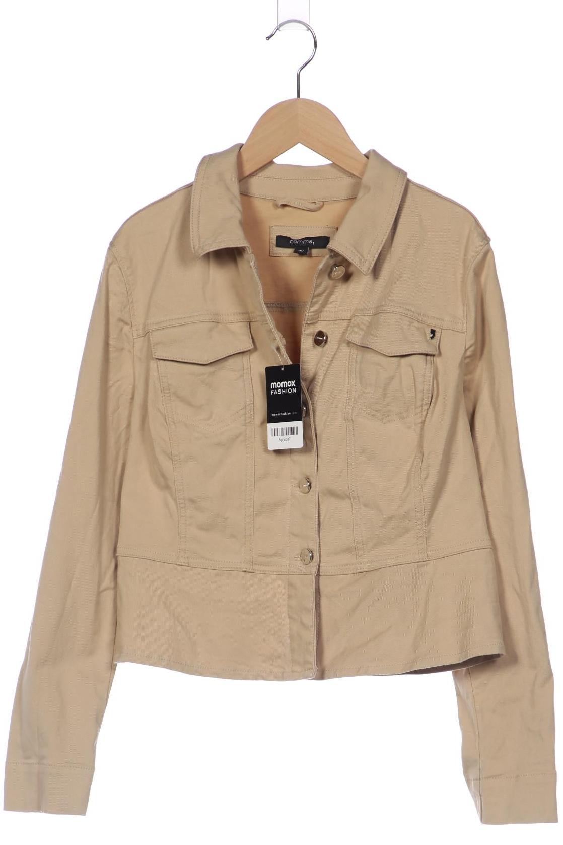 

Comma Damen Jacke, beige, Gr. 40