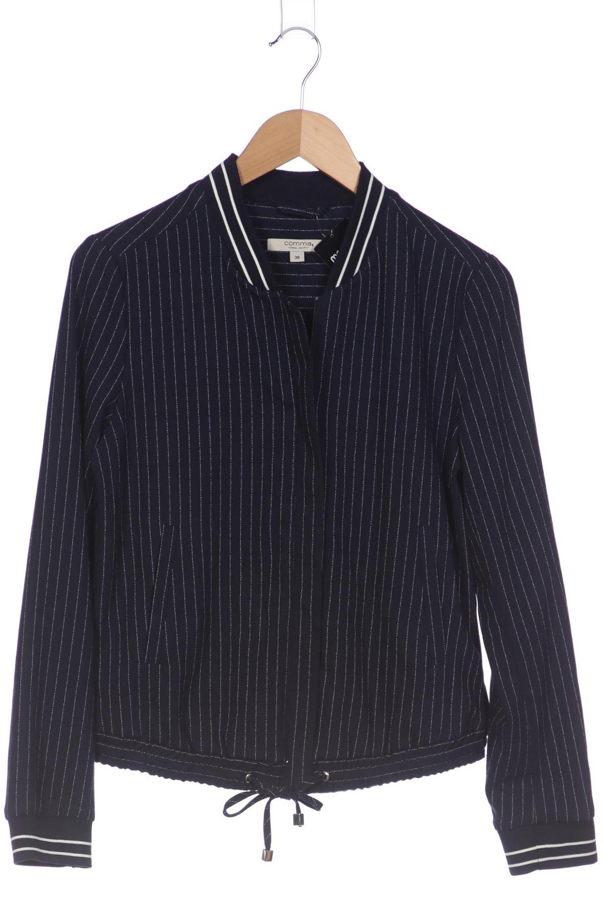 

Comma Damen Jacke, marineblau, Gr. 36