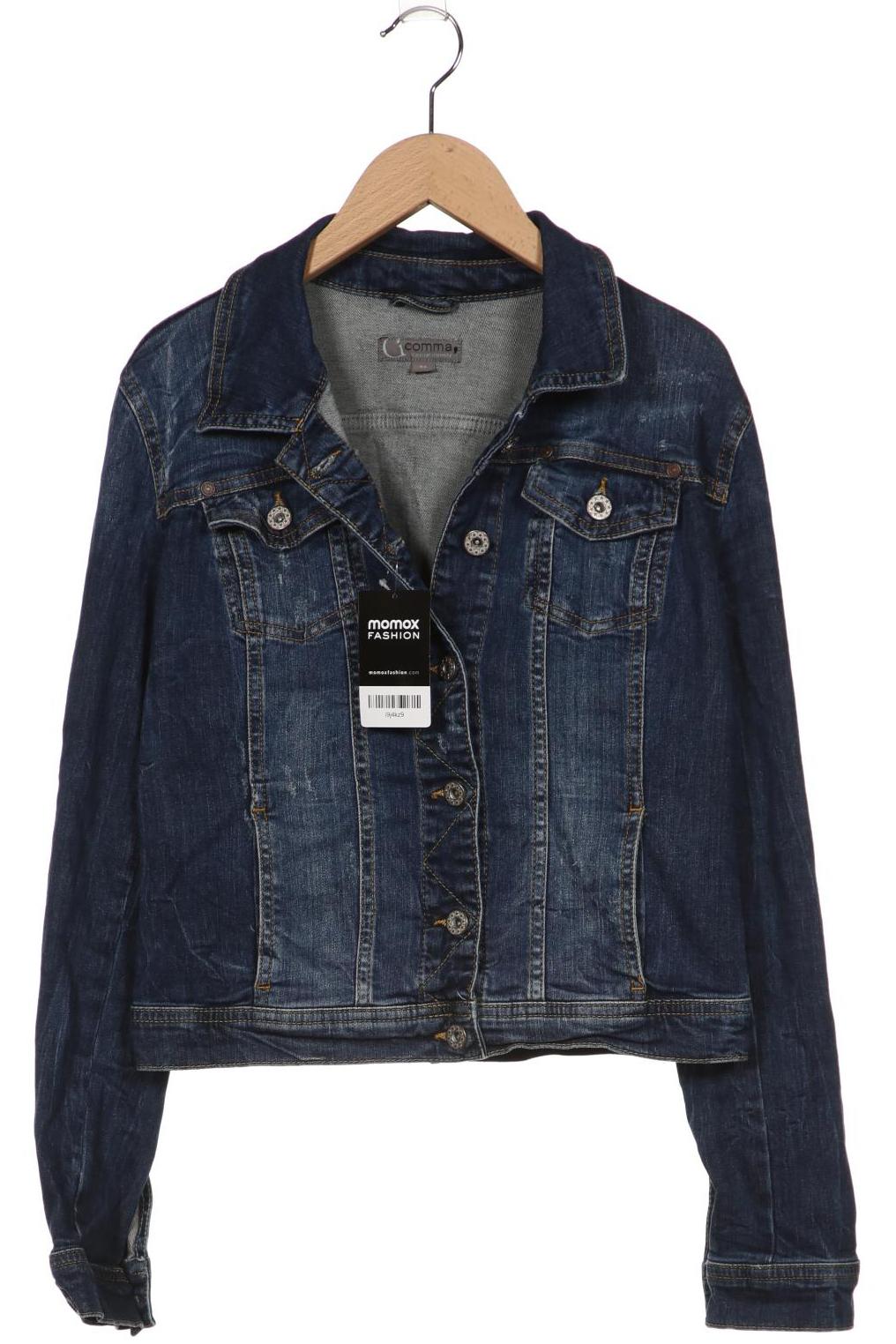 

Comma Damen Jacke, marineblau, Gr. 34