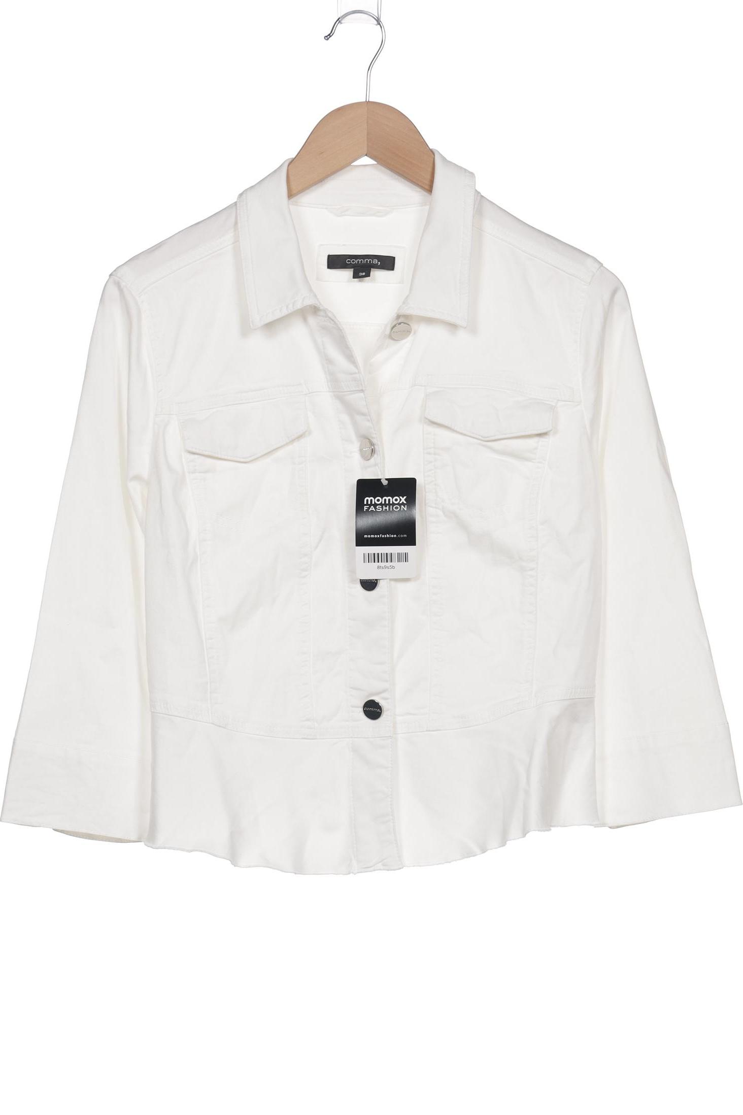 

Comma Damen Jacke, weiß, Gr. 38