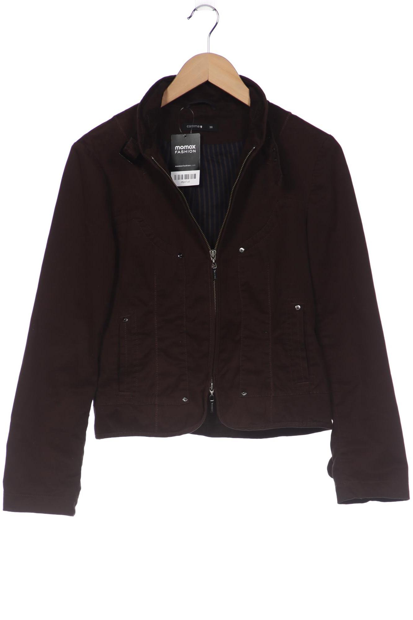 

Comma Damen Jacke, braun, Gr. 36