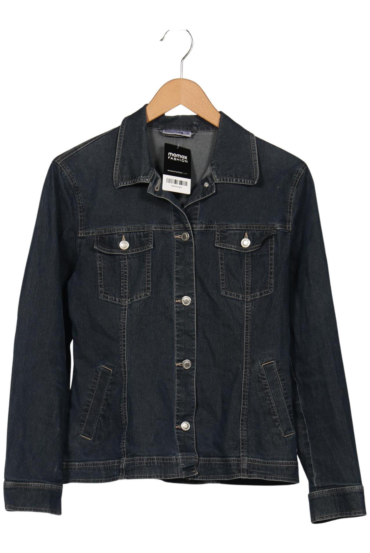 

Comma Damen Jacke, blau, Gr. 40