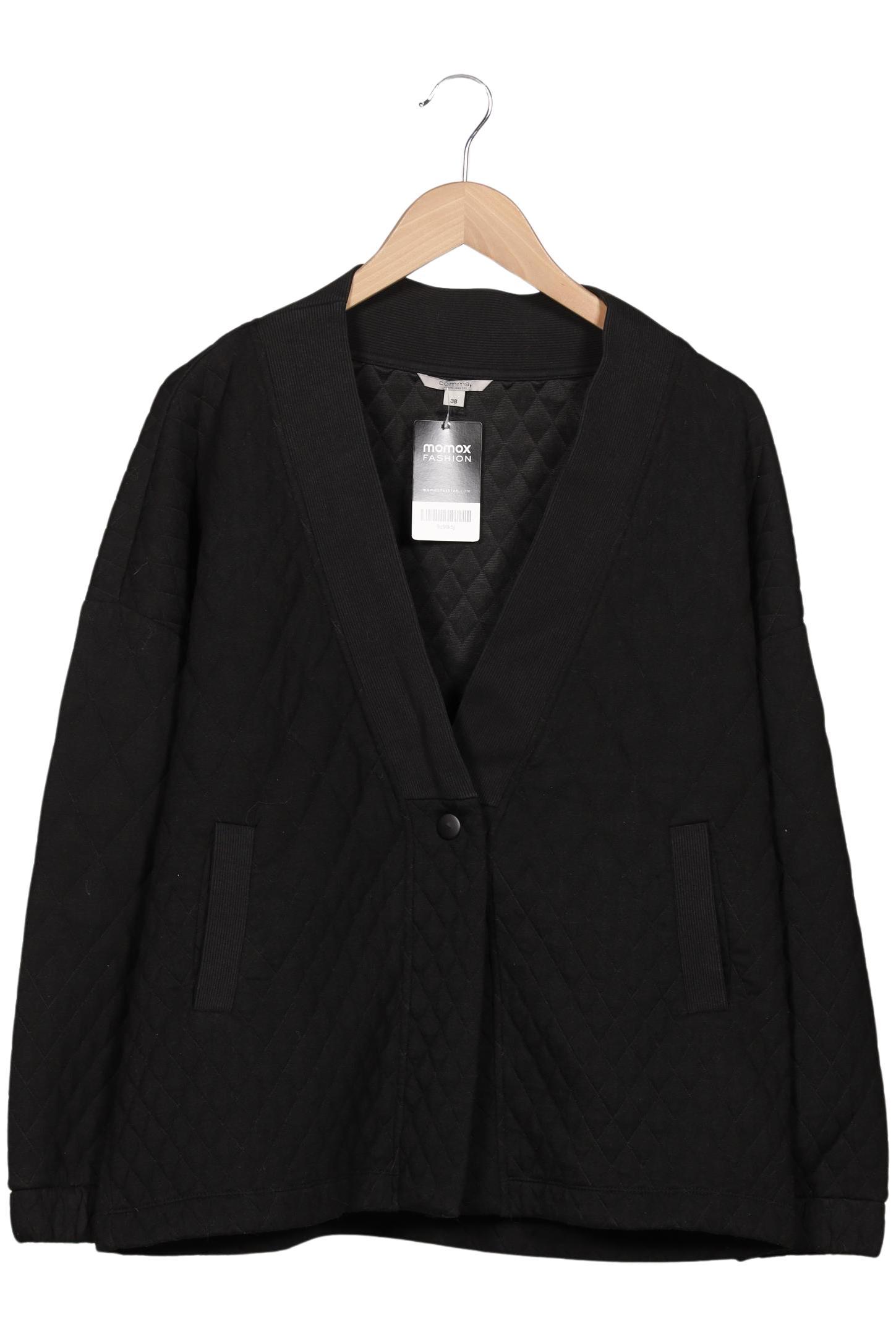

Comma Damen Jacke, schwarz, Gr. 38