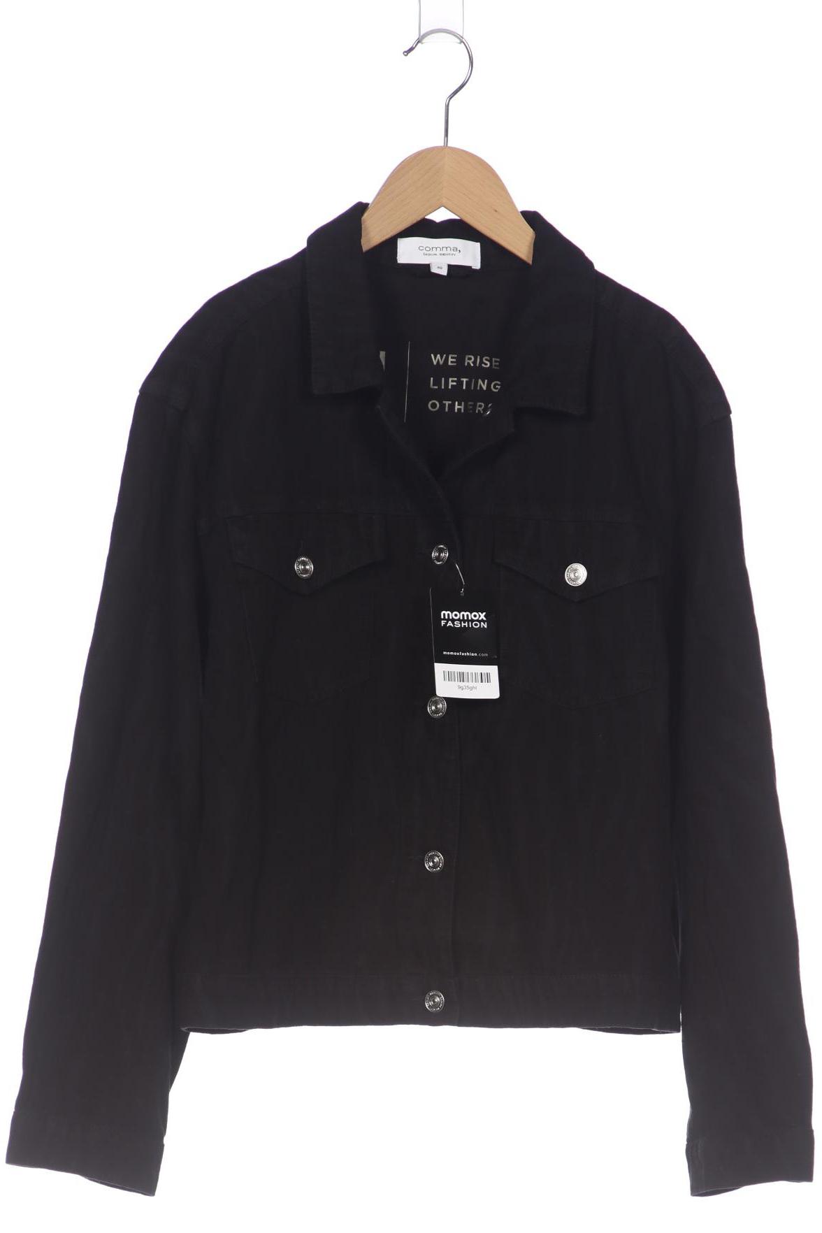 

Comma Damen Jacke, schwarz, Gr. 40