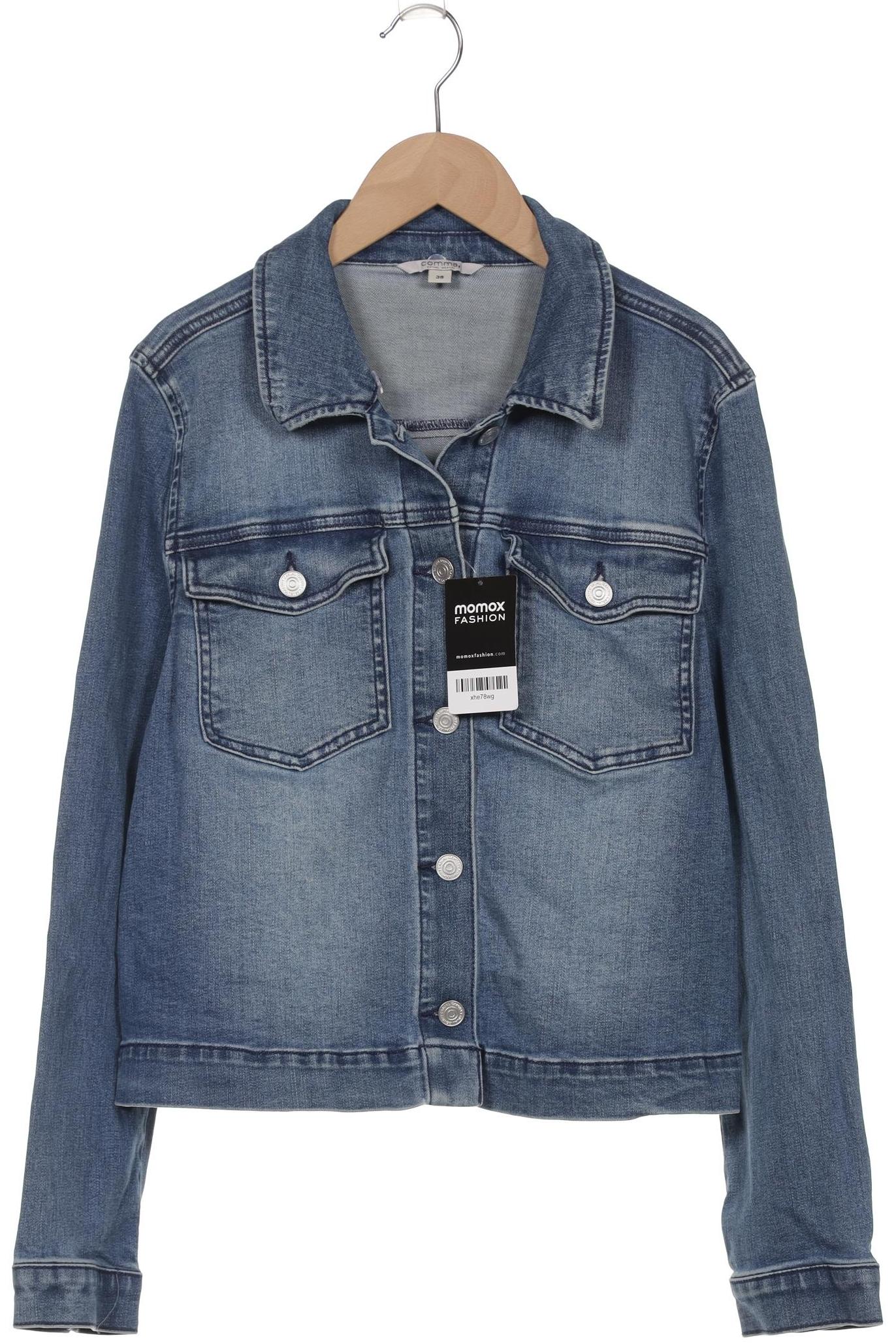 

Comma Damen Jacke, blau, Gr. 38