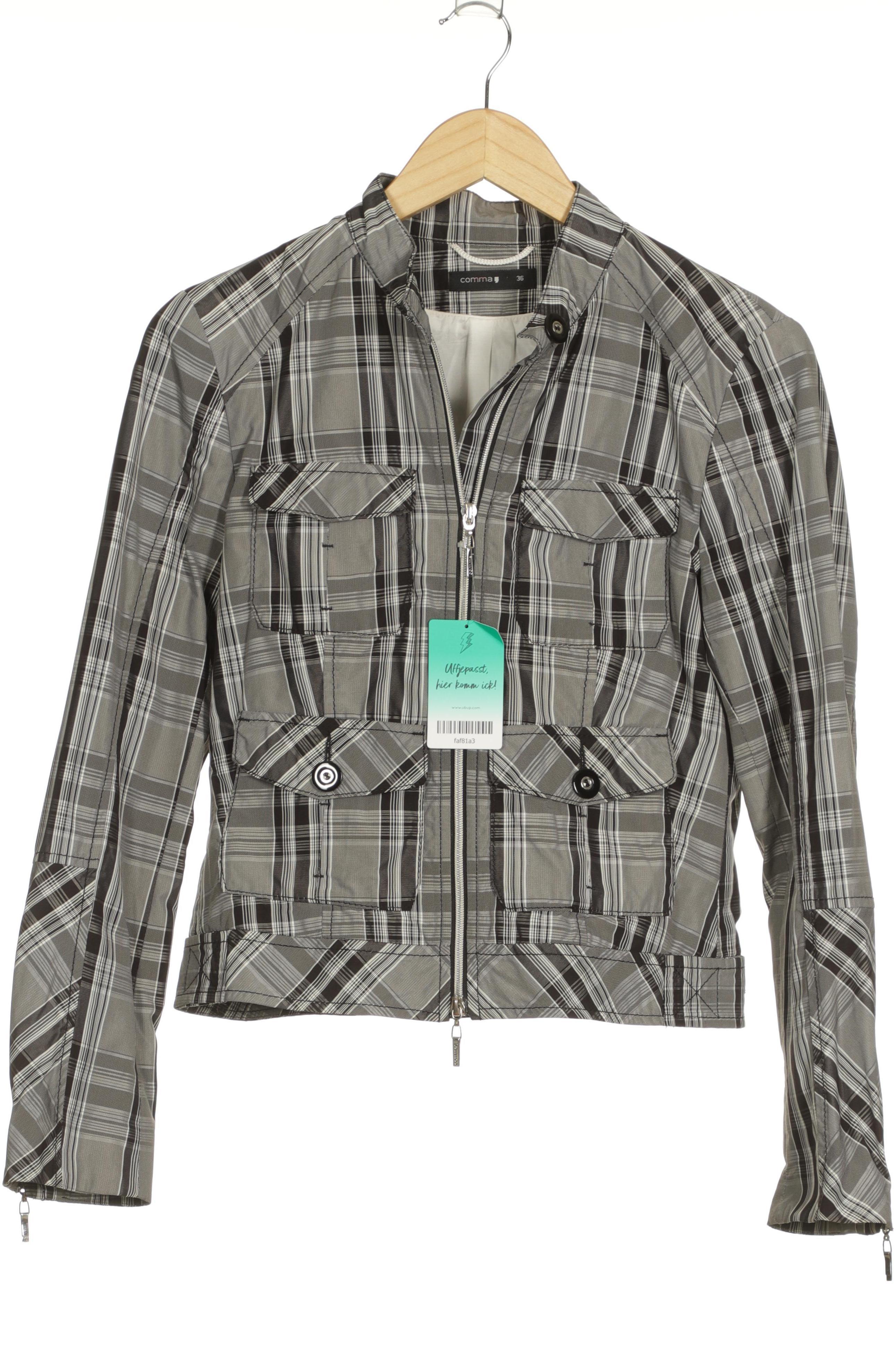 

Comma Damen Jacke, grau, Gr. 36