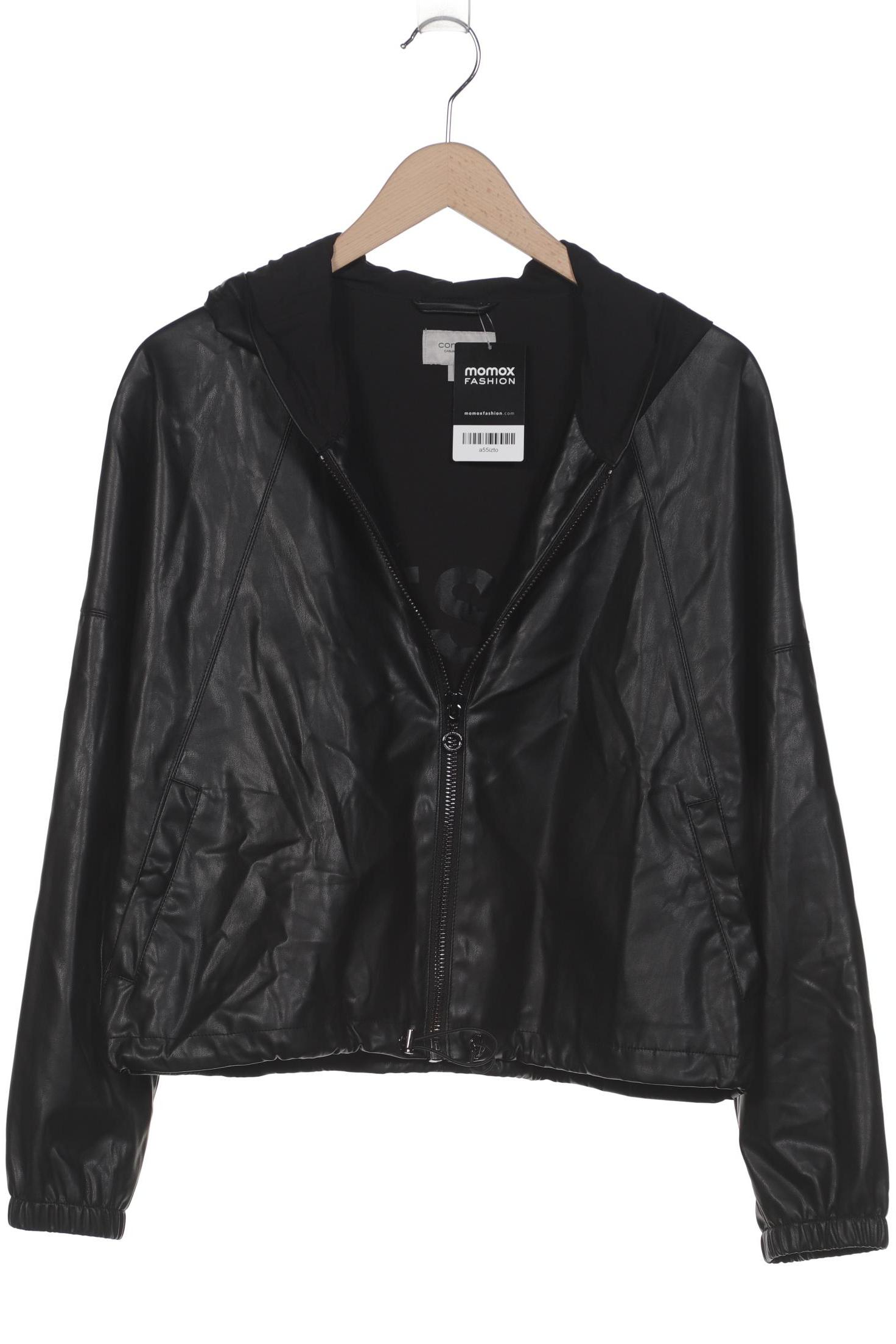

Comma Damen Jacke, schwarz, Gr. 38