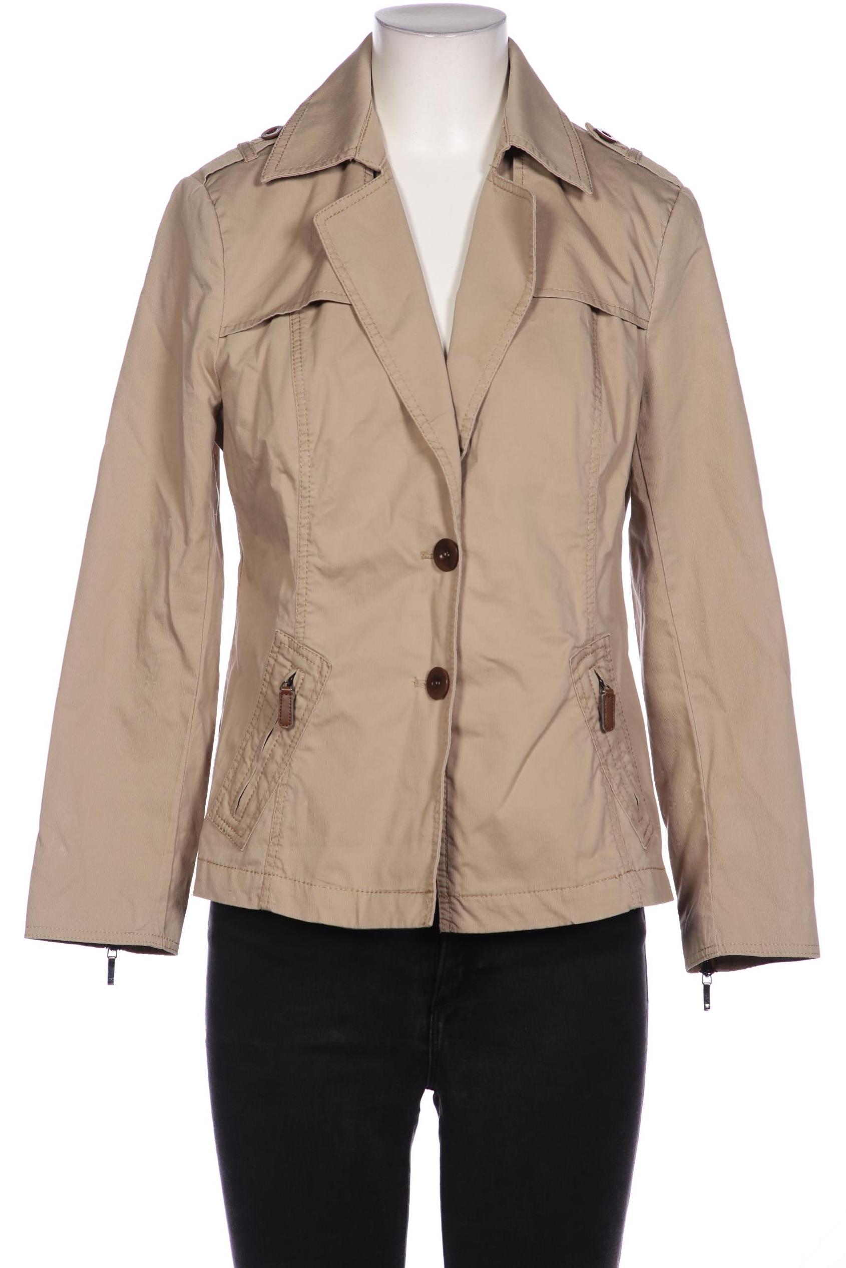 

Comma Damen Jacke, beige, Gr. 38